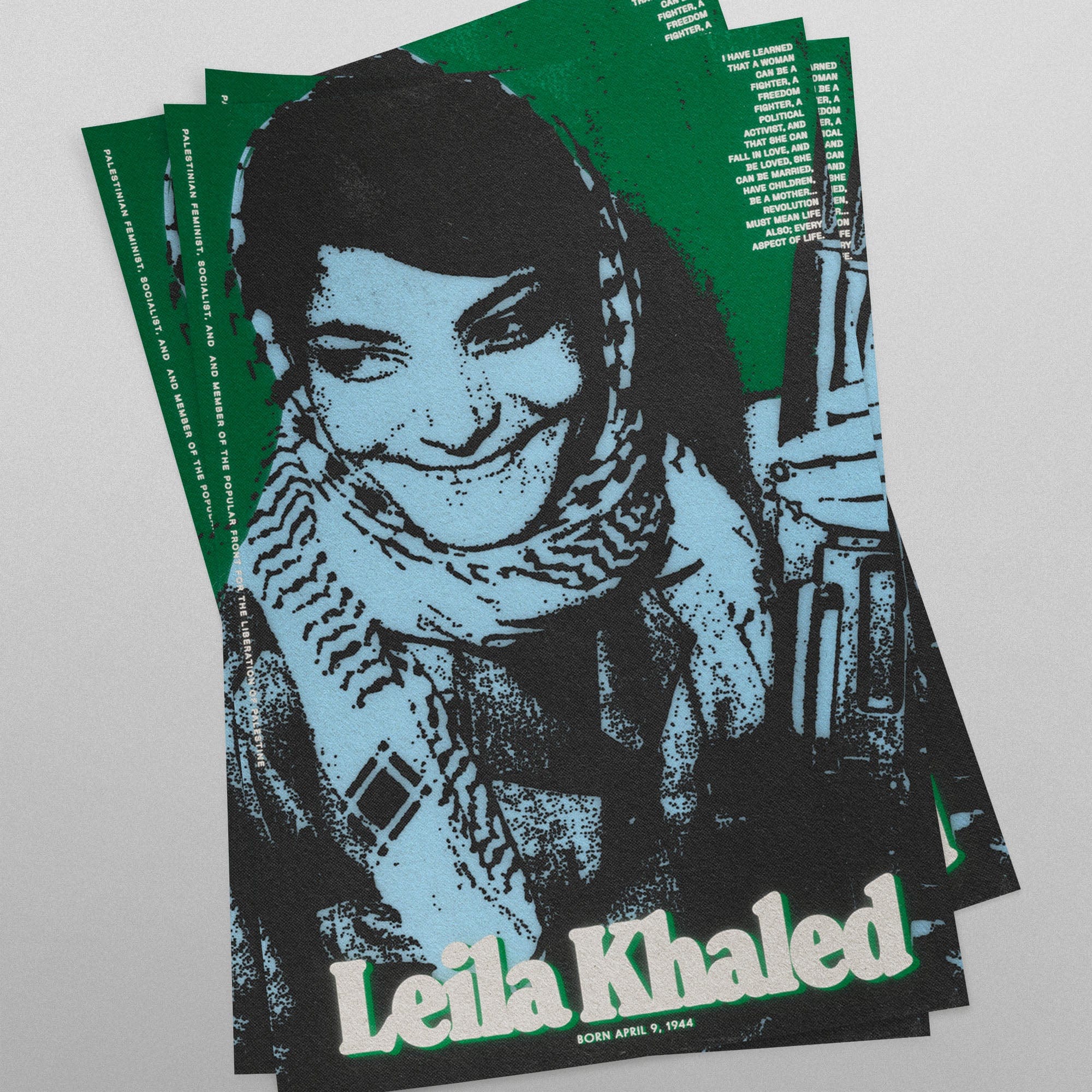 Leila Khaled (11 x 17 Poster print)