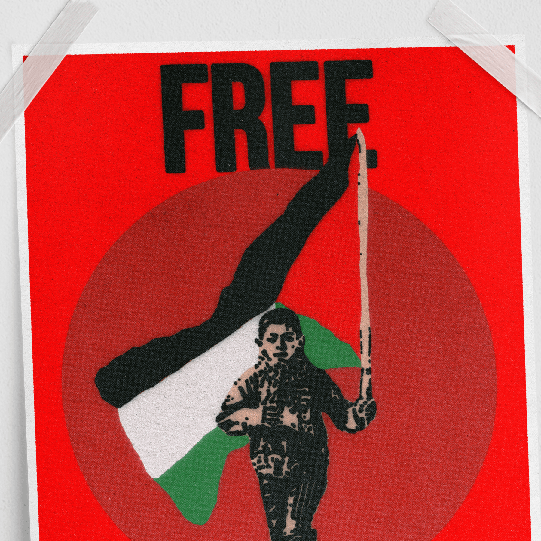 Free Palestine (11 x 17 Poster print)