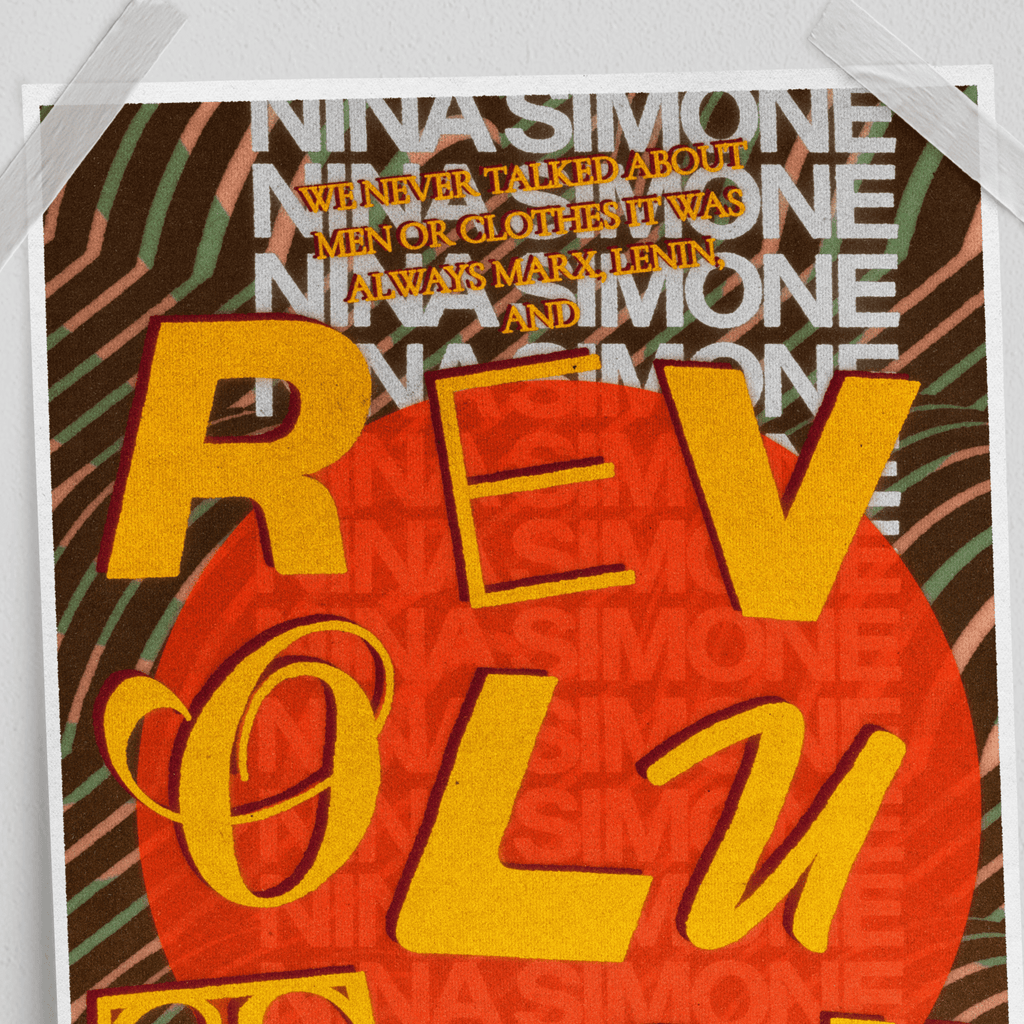 Nina Simone Quote (11 x 17 Poster print)