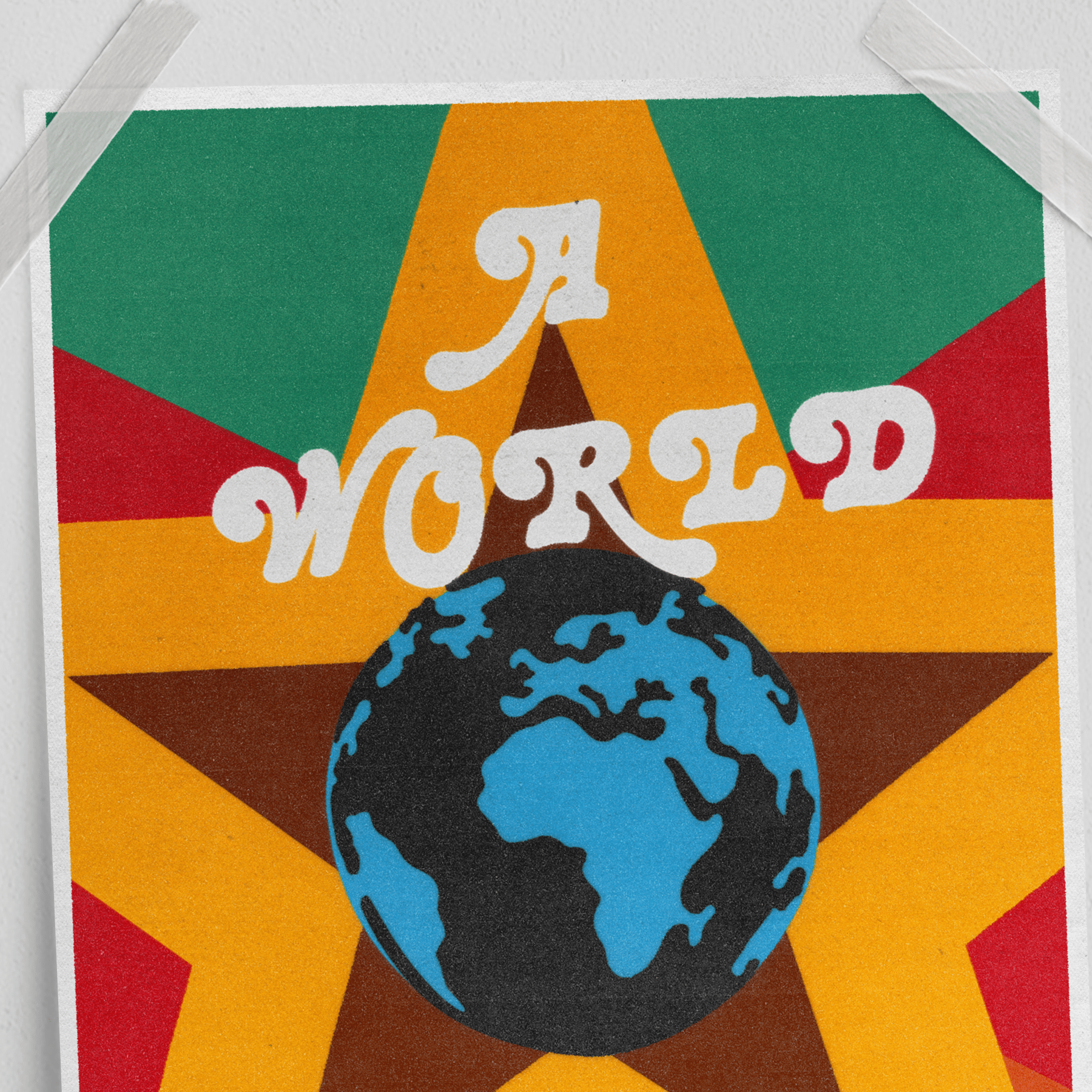 A World To Win (11 x 17 Poster print)