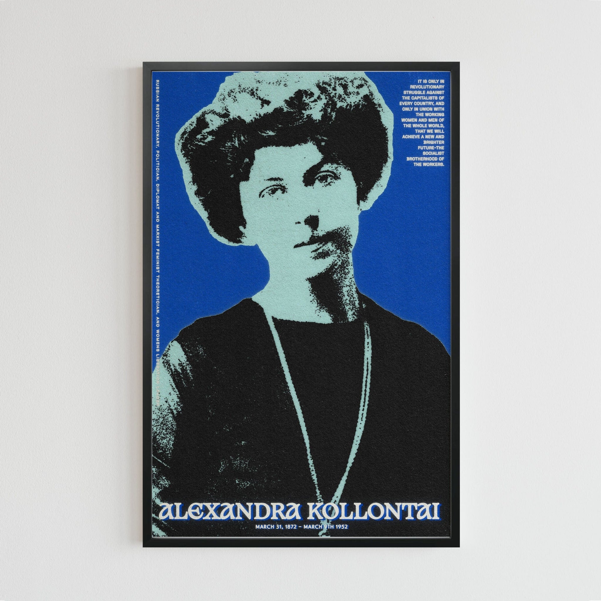Alexandra Kollontai (11 x 17 Poster print)