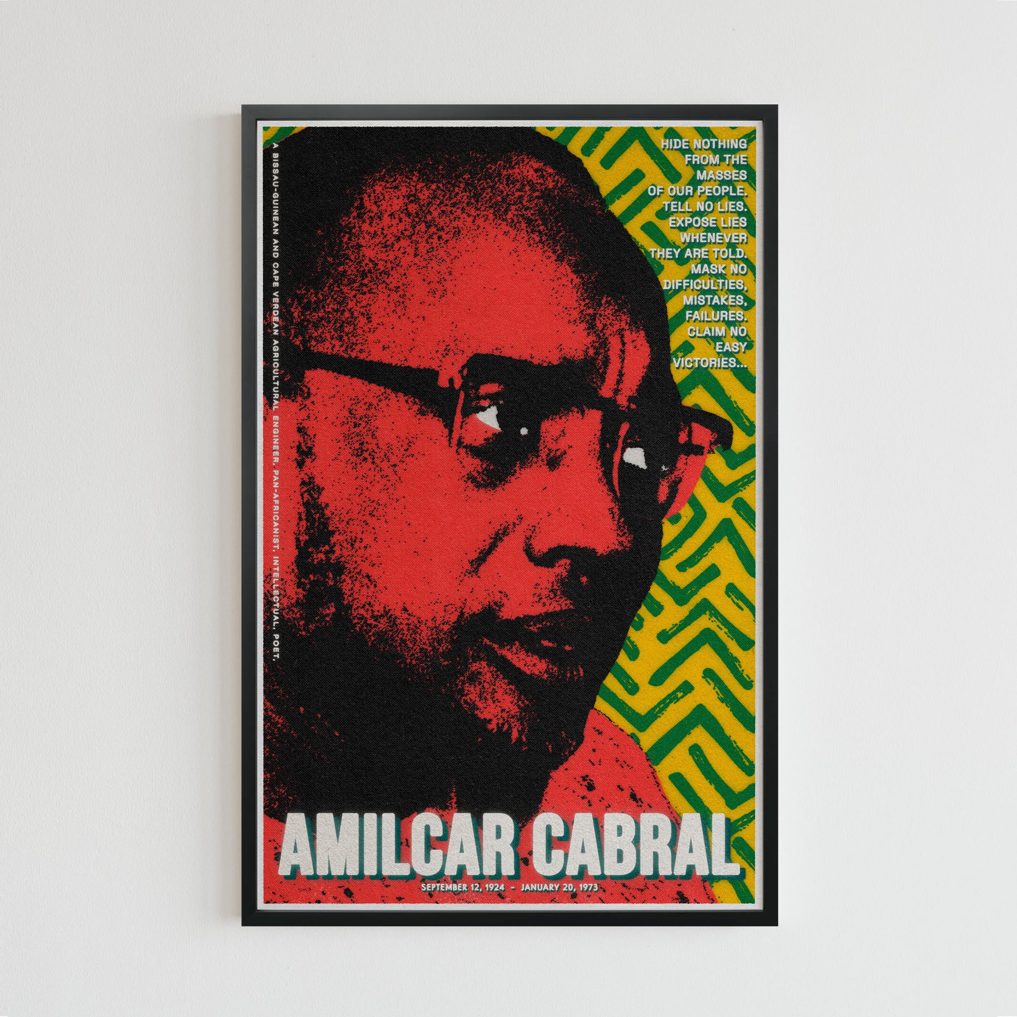 Amílcar Cabral (11 x 17 Poster print)