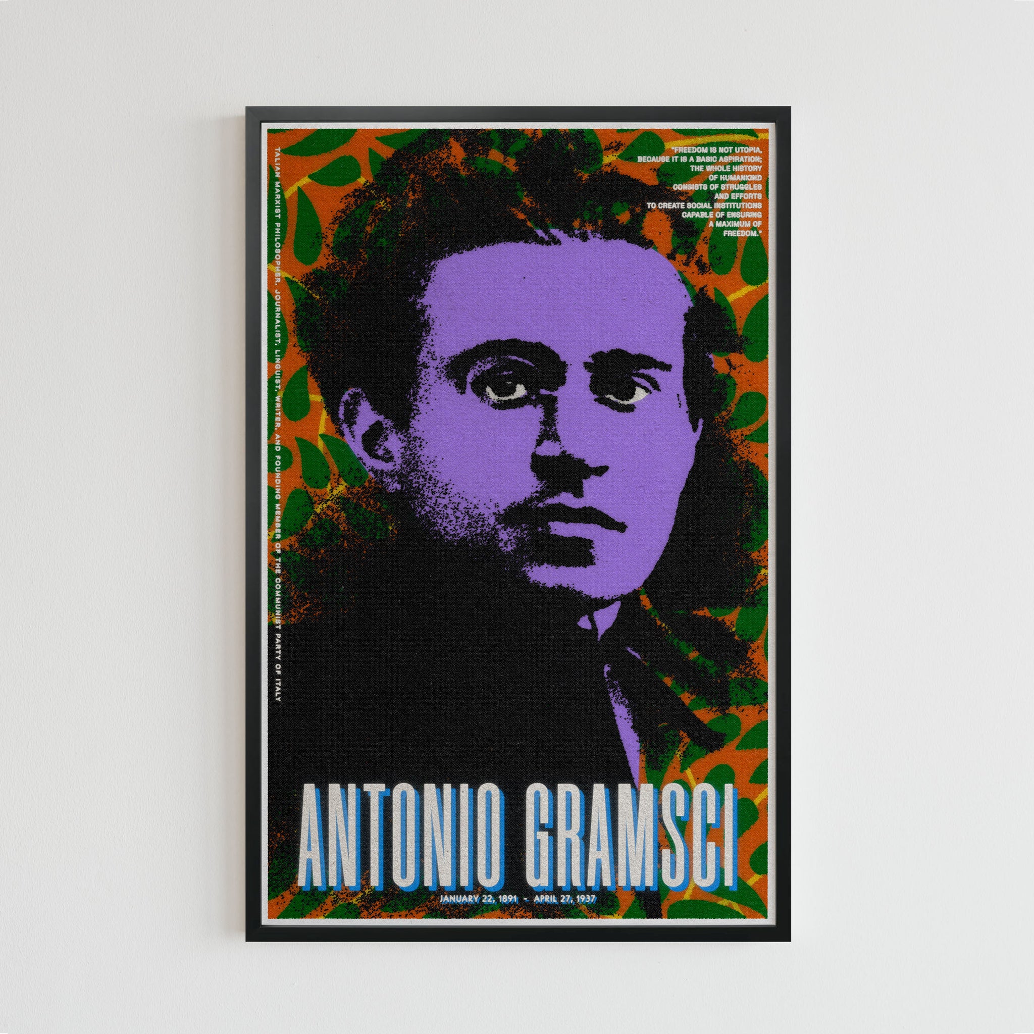 Antonio Gramsci (11 x 17 Poster print)