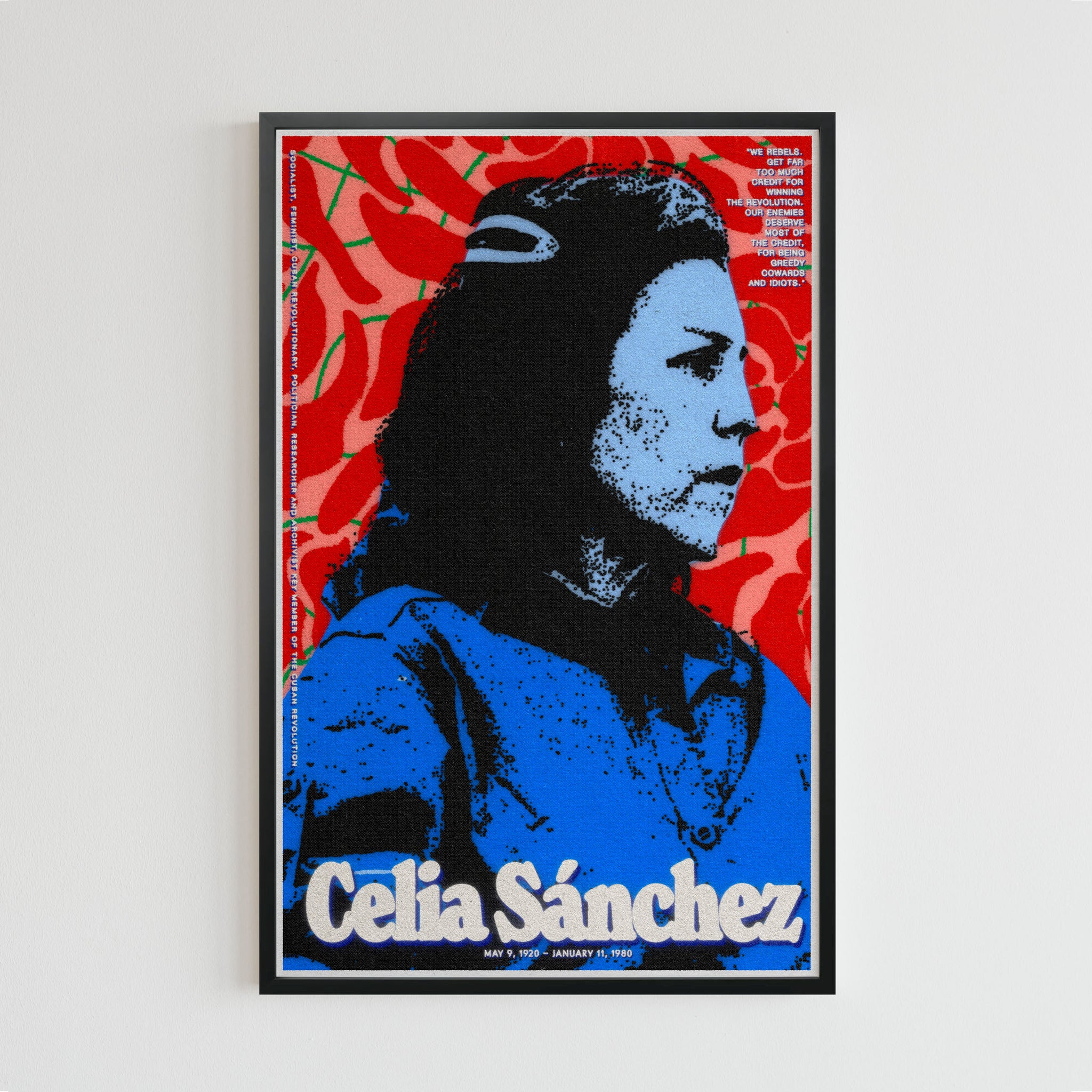 Celia Sánchez (11 x 17 Poster print)