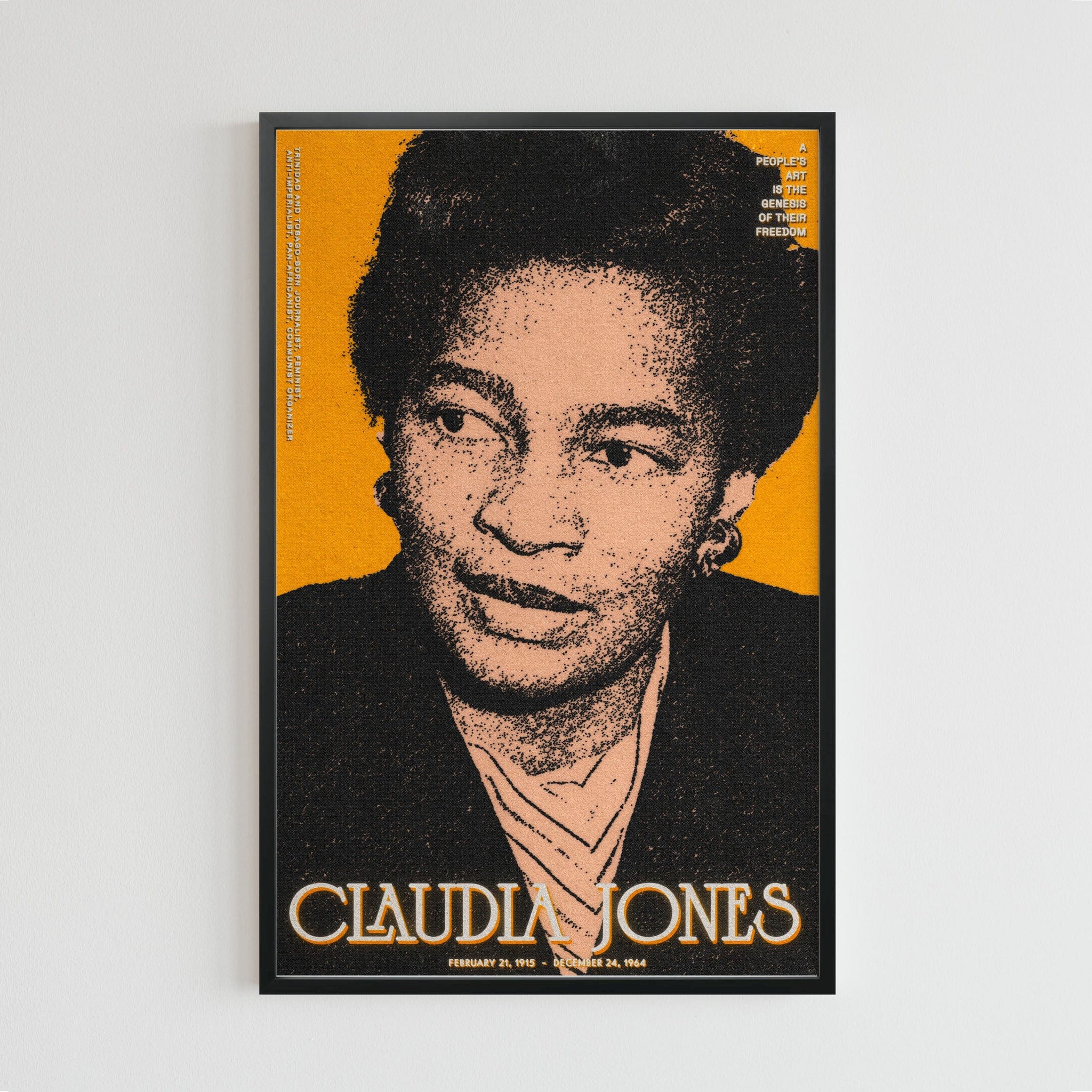 Claudia Jones (11 x 17 Poster print)