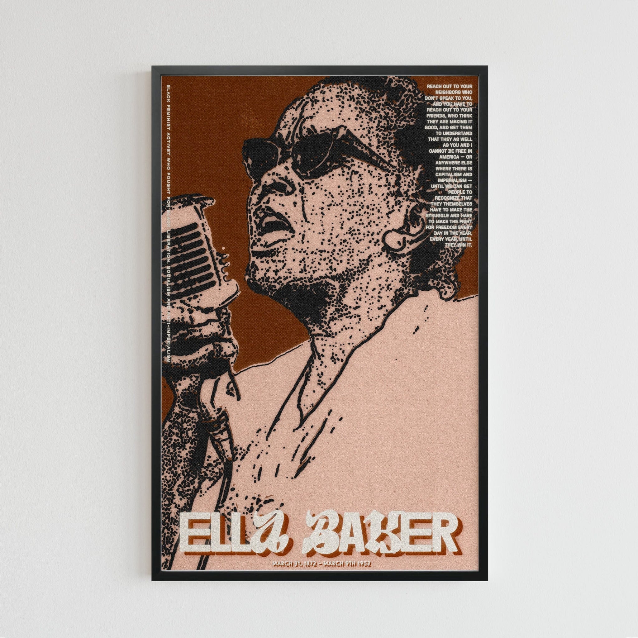 Ella Baker (11 x 17 Poster print)