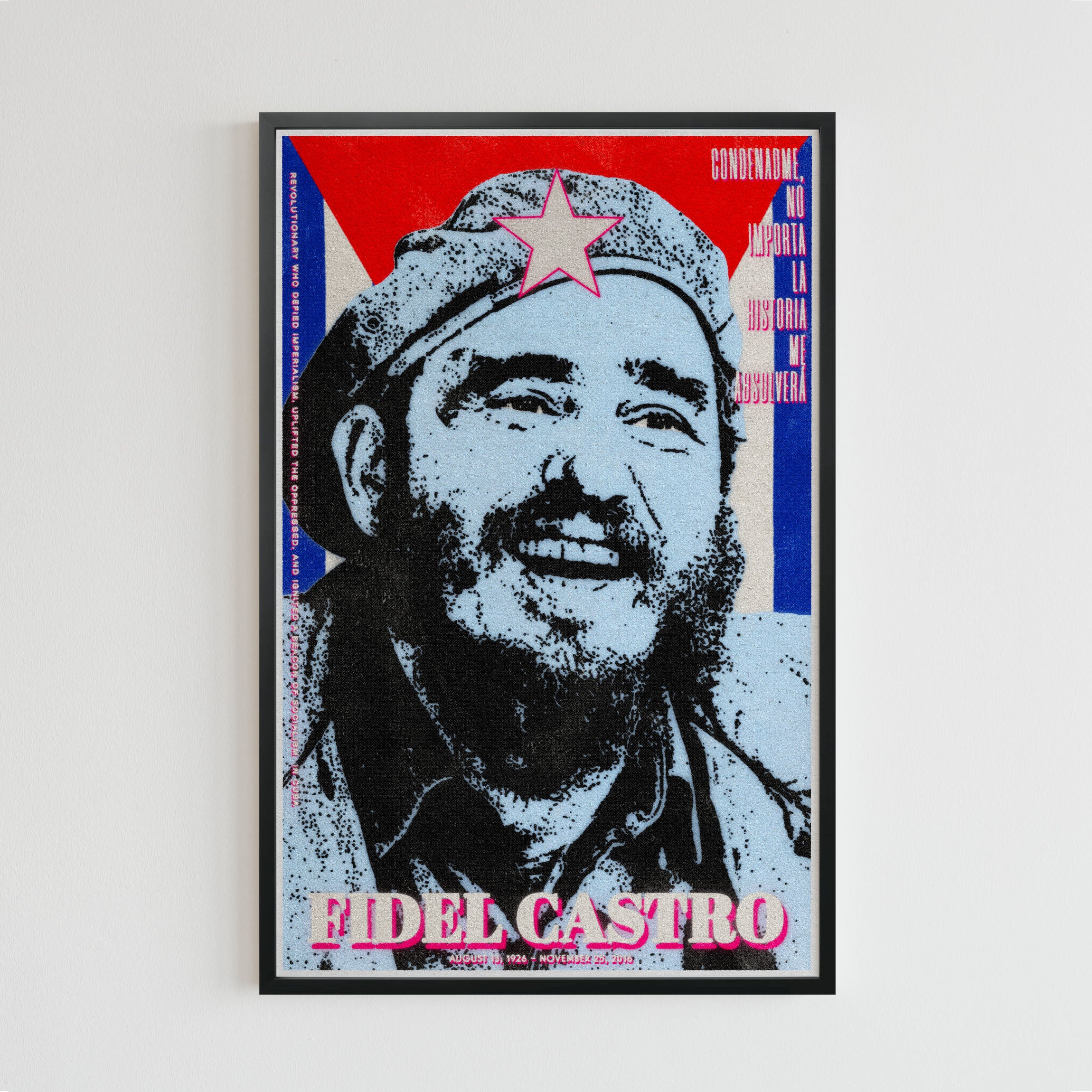 Fidel Castro (11 x 17 poster print)