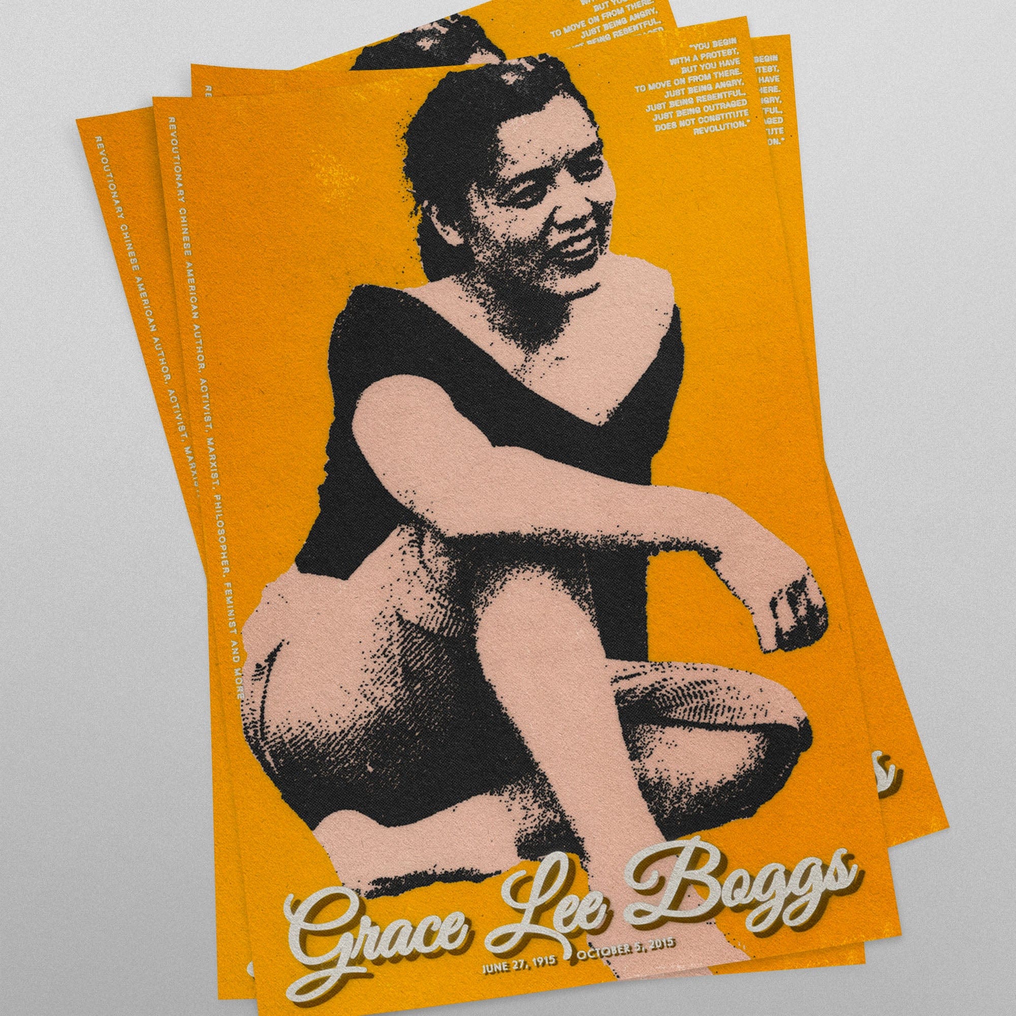 Grace Lee Boggs (11 x 17 Poster print)