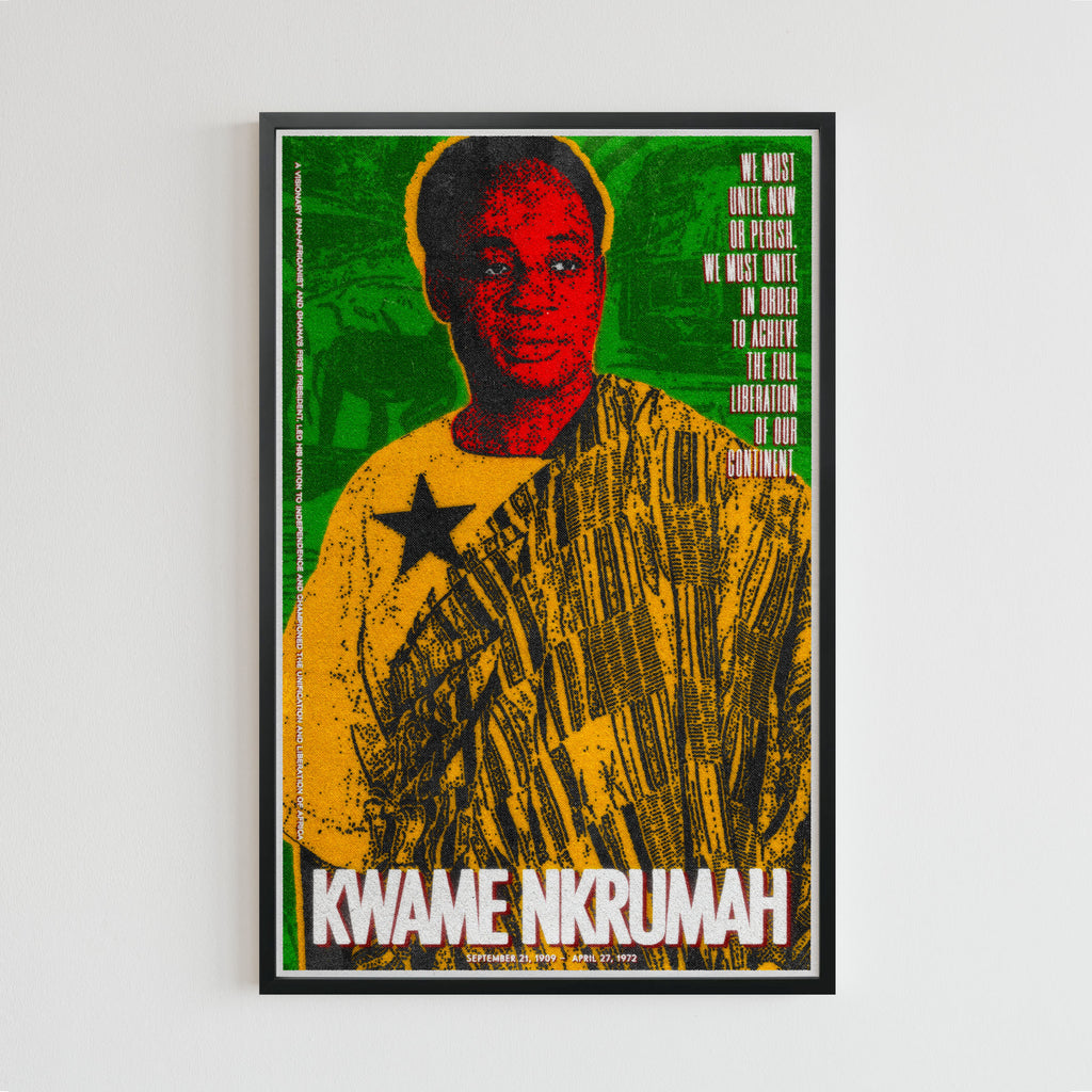 Kwame Nkrumah (11 x 17 poster print)