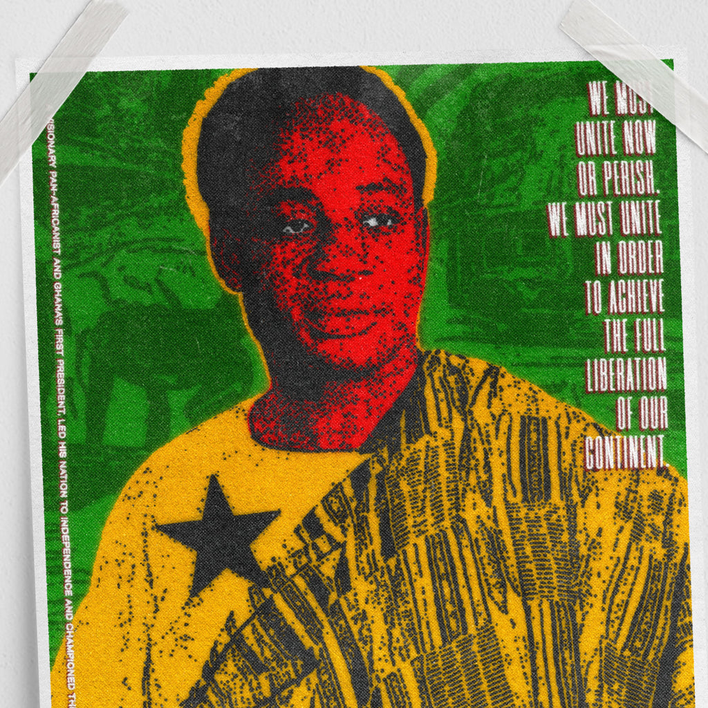 Kwame Nkrumah (11 x 17 poster print)