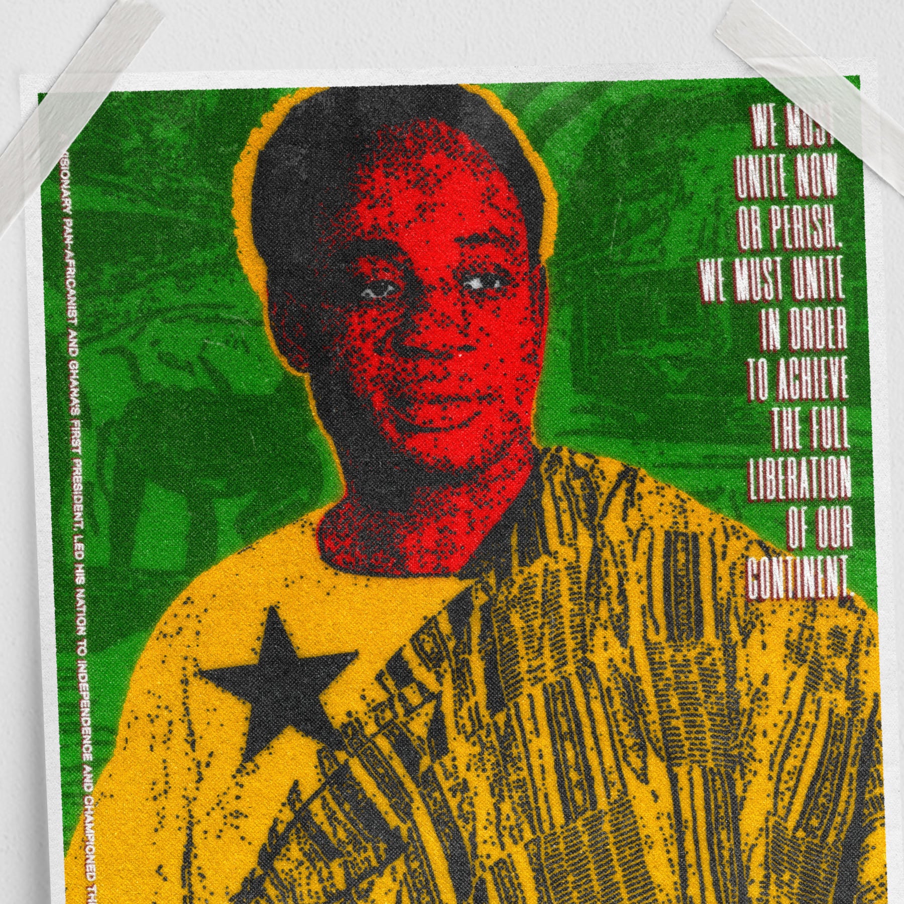 Kwame Nkrumah (11 x 17 poster print)