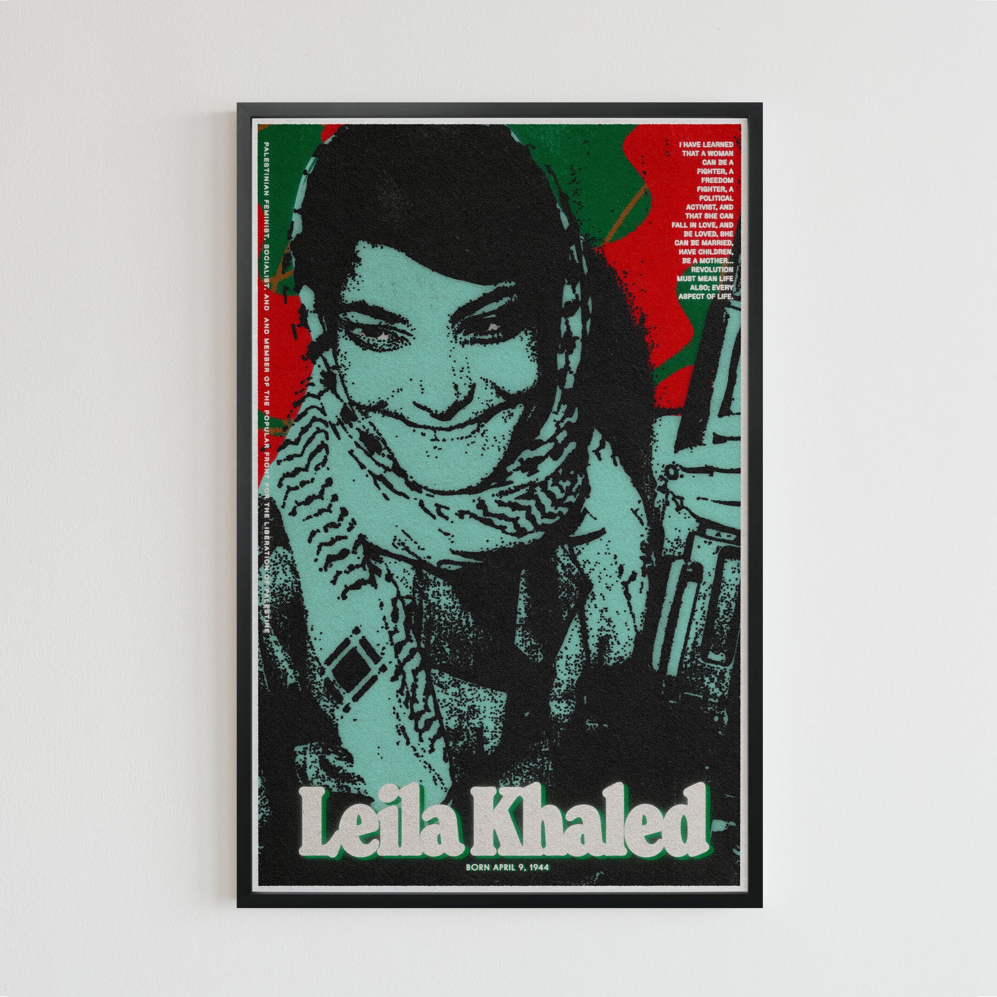 Leila Khaled (11 x 17 Poster print)