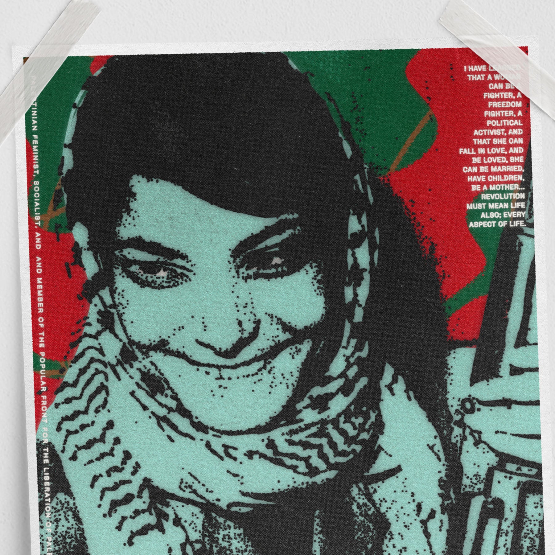 Leila Khaled (11 x 17 Poster print)