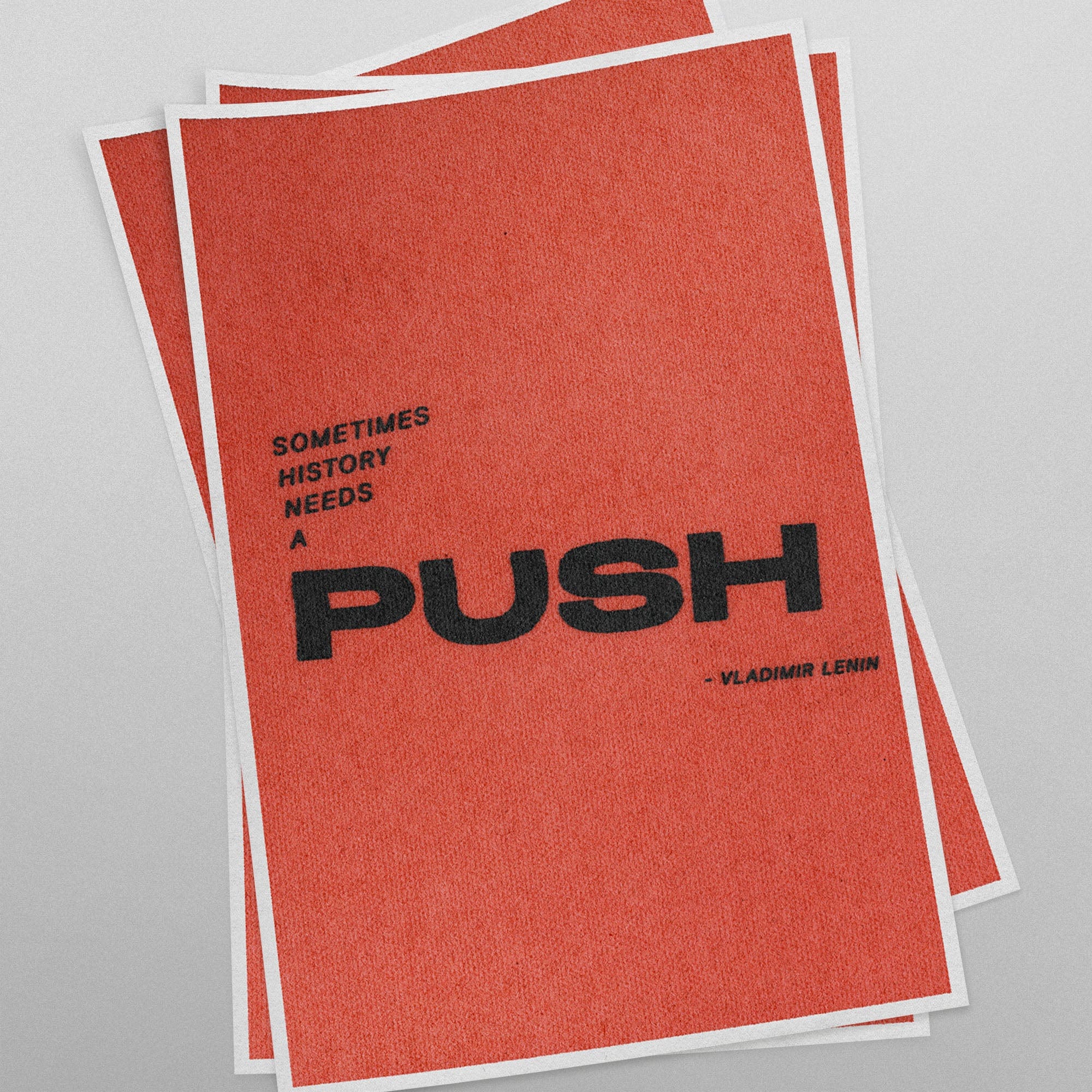 Lenin QUOTE (11 x 17 Poster print)