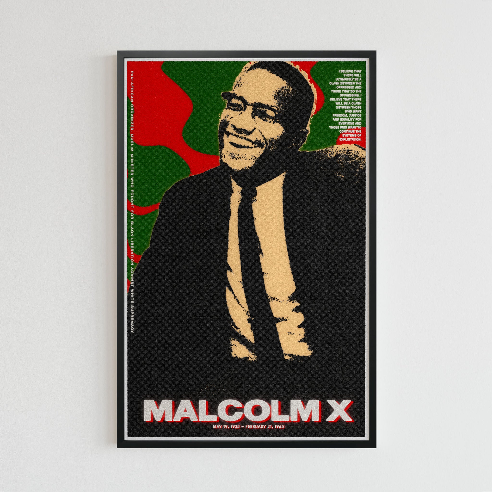 Malcolm X (11 x 17 Poster print)