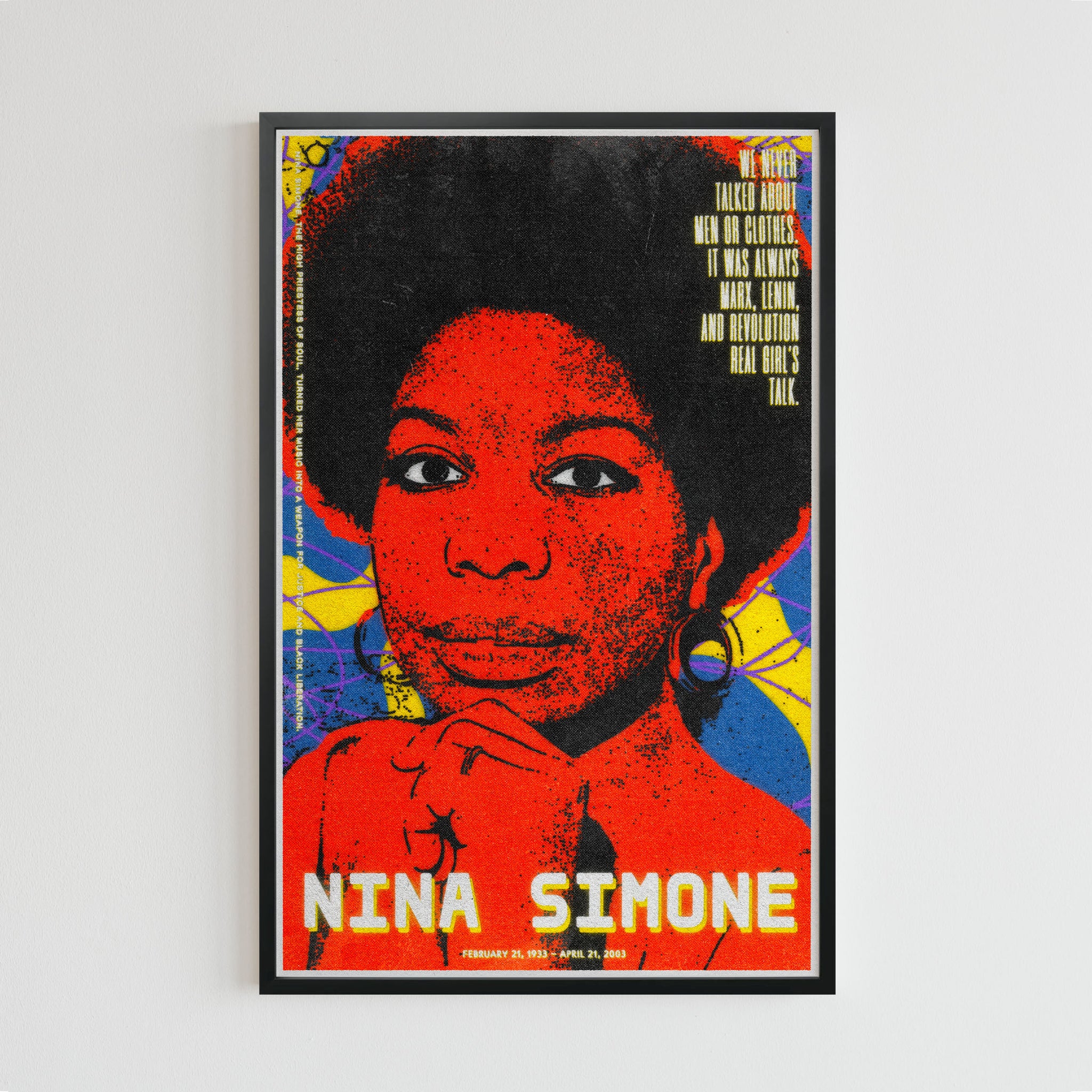 Nina Simone (11 x 17 poster print)