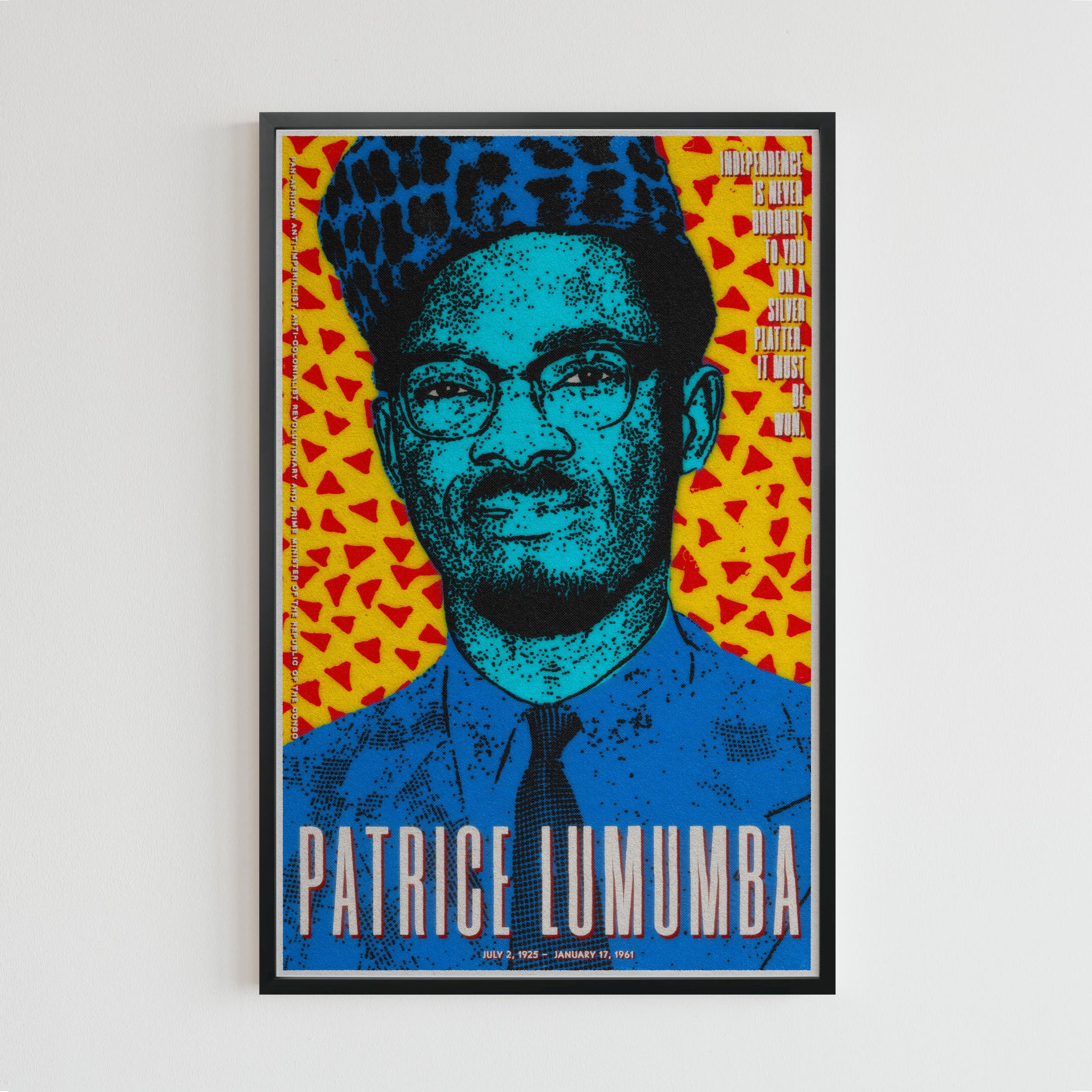 Patrice Lumumba (11 x 17 poster print)