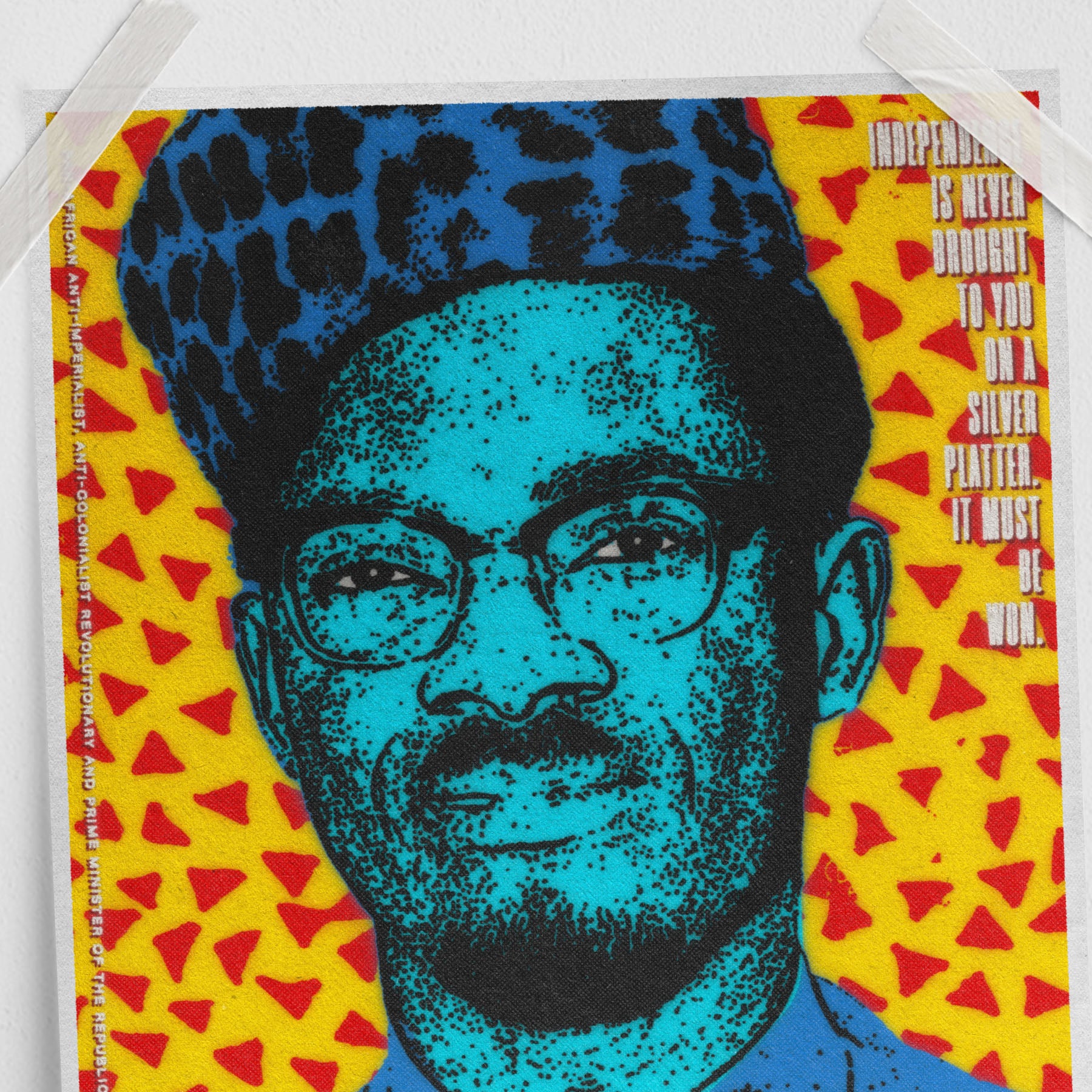 Patrice Lumumba (11 x 17 poster print)