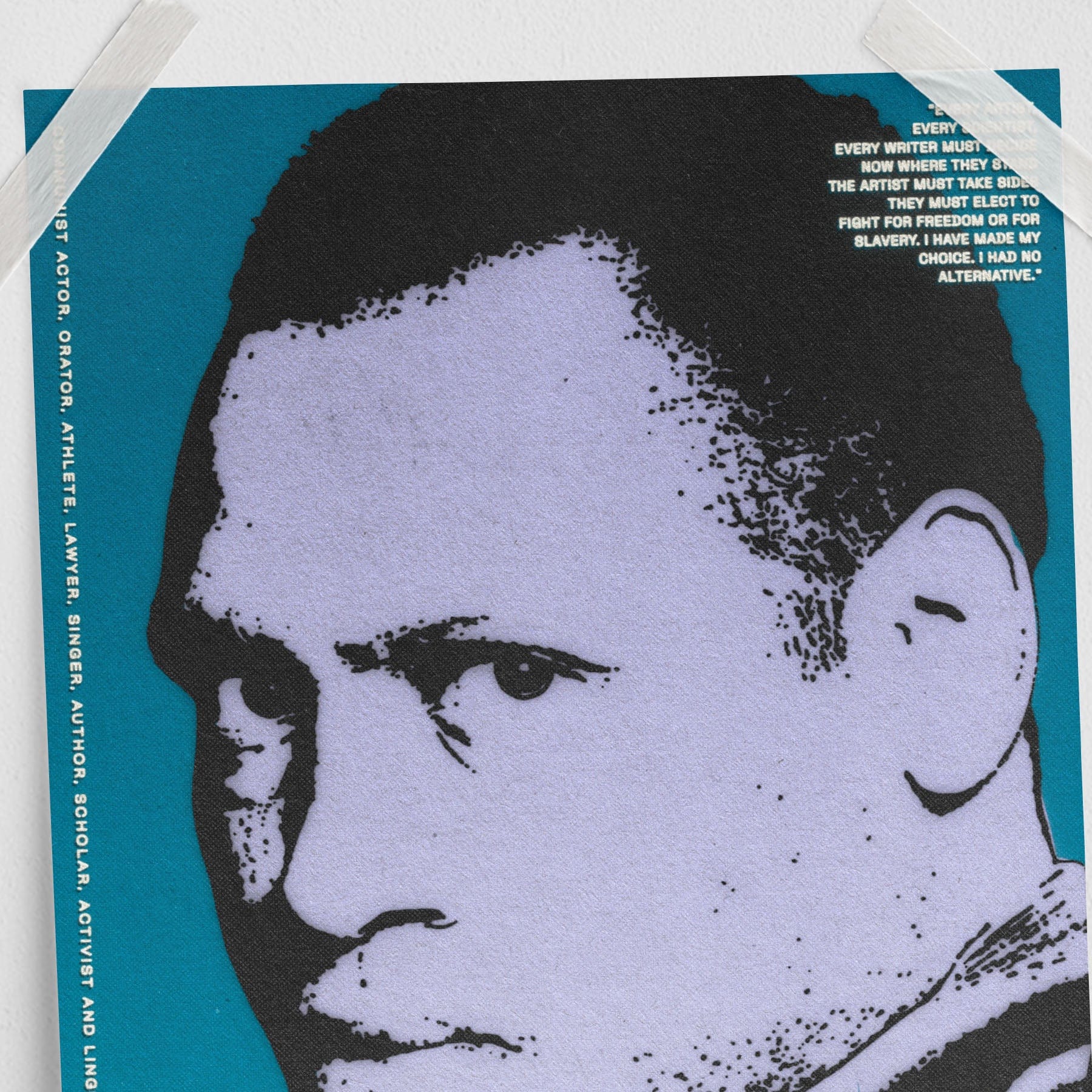 Paul Robeson (11 x 17 Poster print)