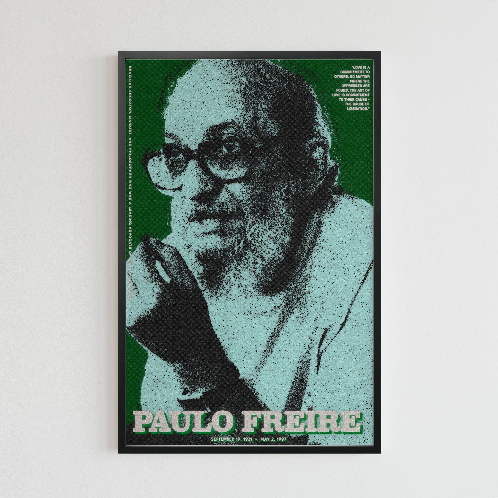 Paulo Freire (11 x 17 Poster print)