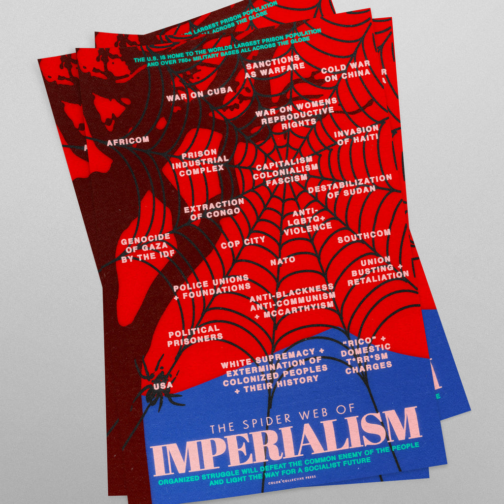 Spider Web of Imperialism (11 x 17 Poster print)