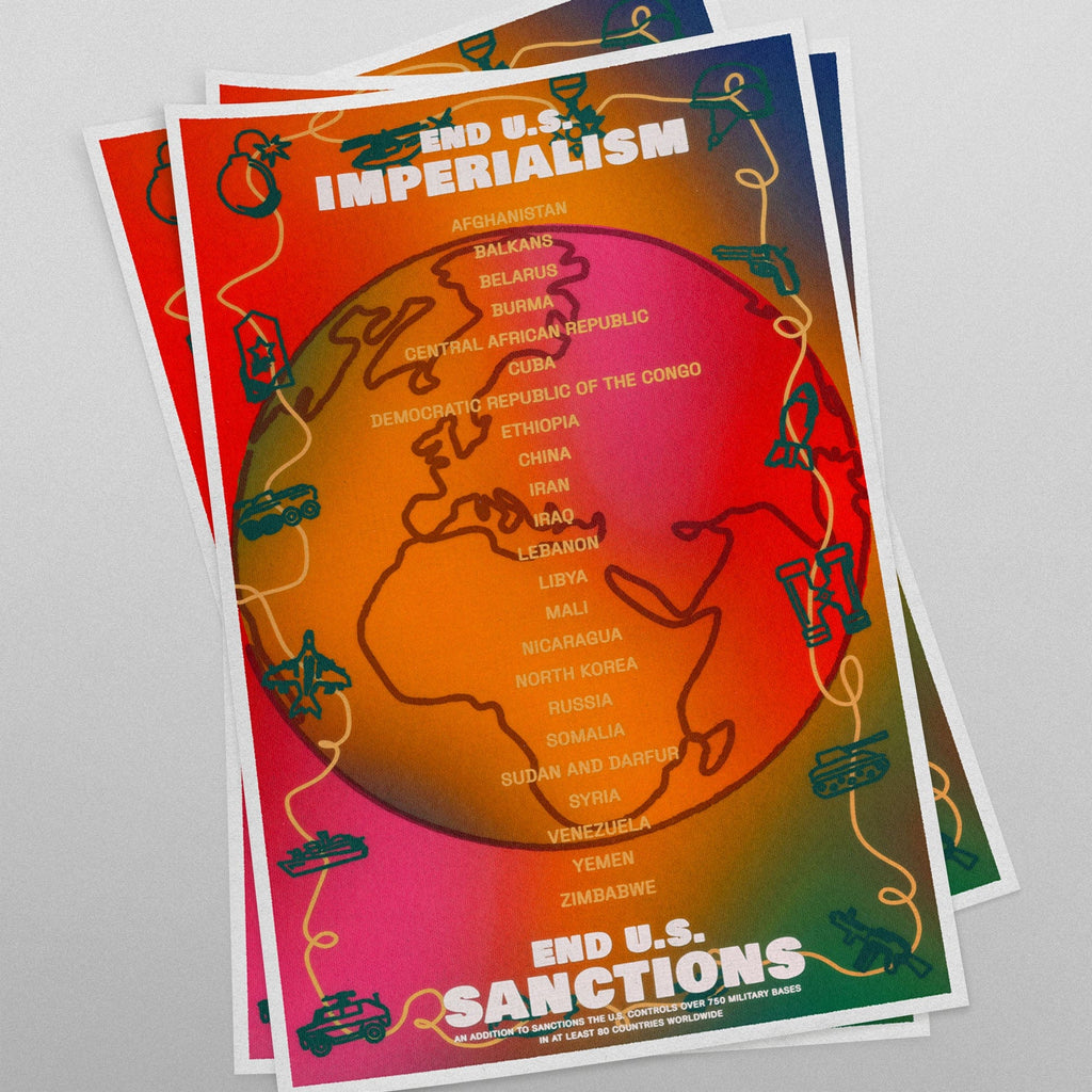 End U.S. Imperialism (11 x 17 Poster print)