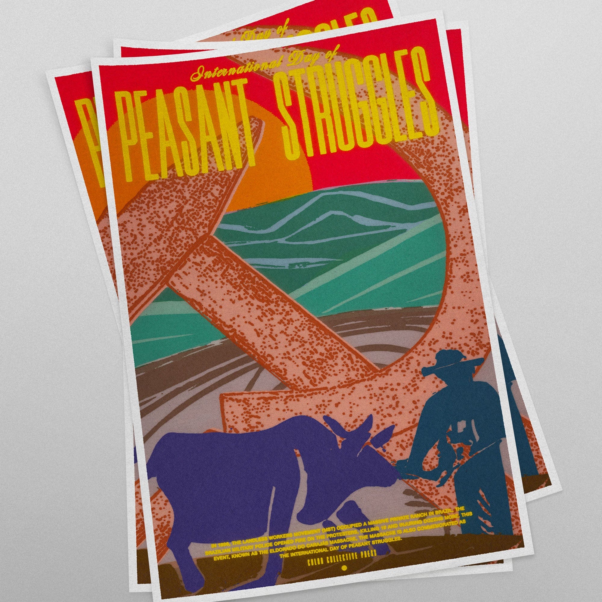 International Day of Peasant Struggles (11 x 17 Poster print)