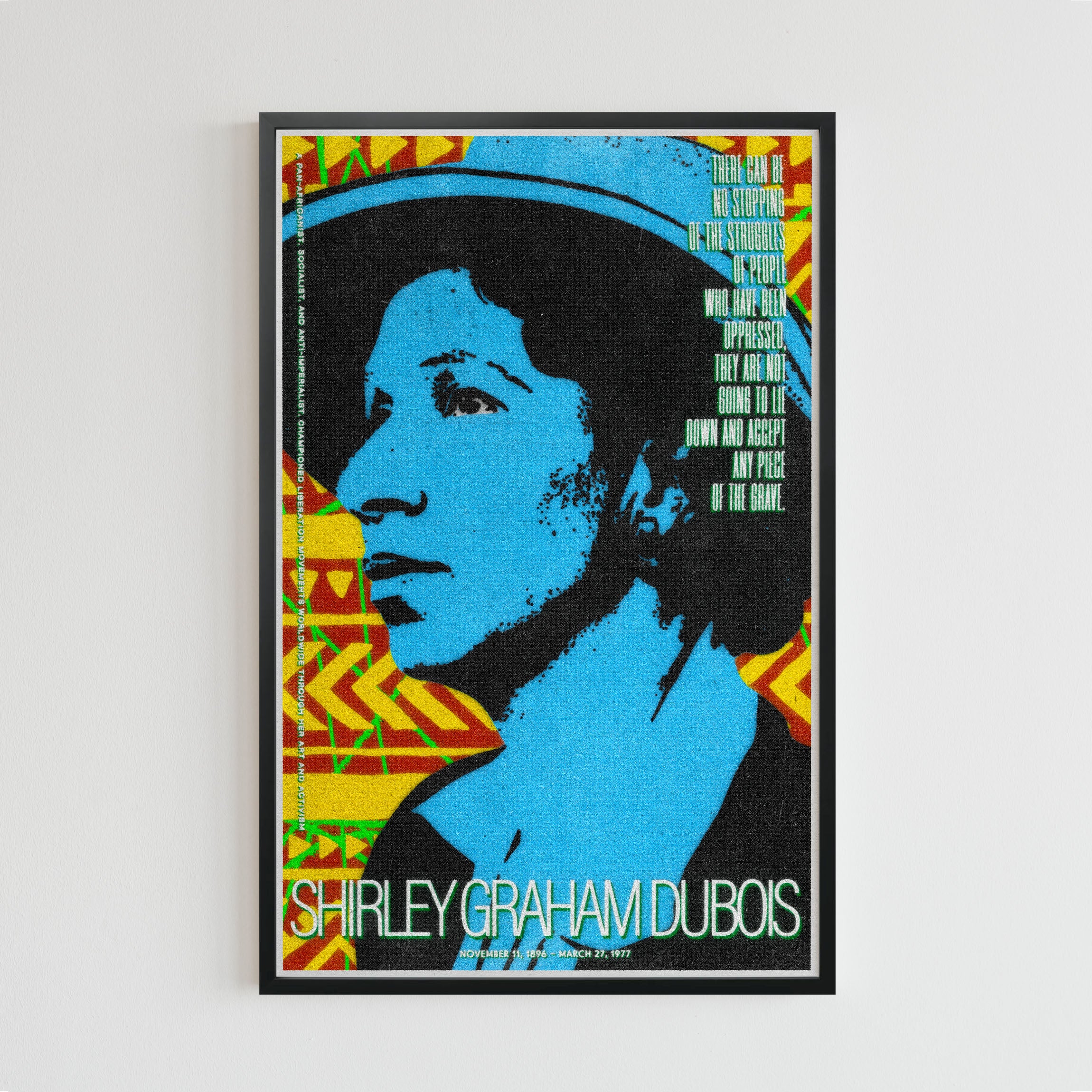 Shirley Graham DuBois (11 x 17 poster print)