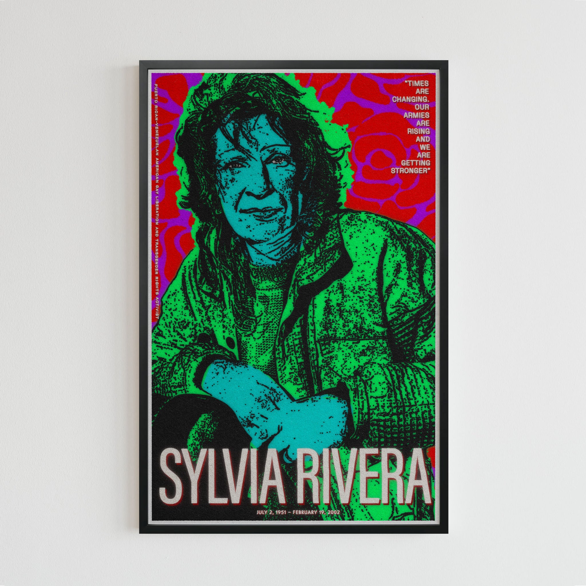 Sylvia Rivera (11 x 17 poster print)