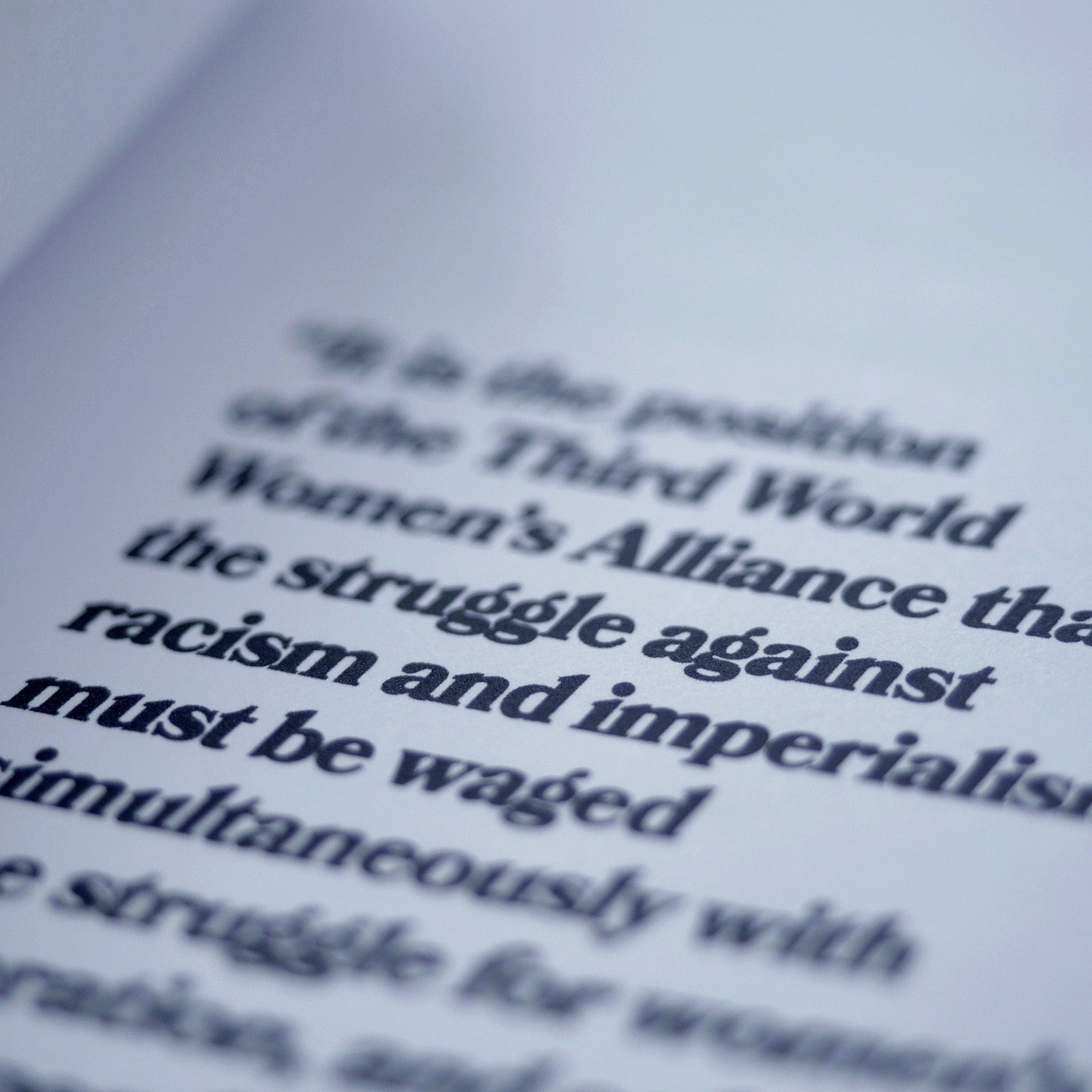 1971: Women In the Struggle (Third World Women's Alliance)