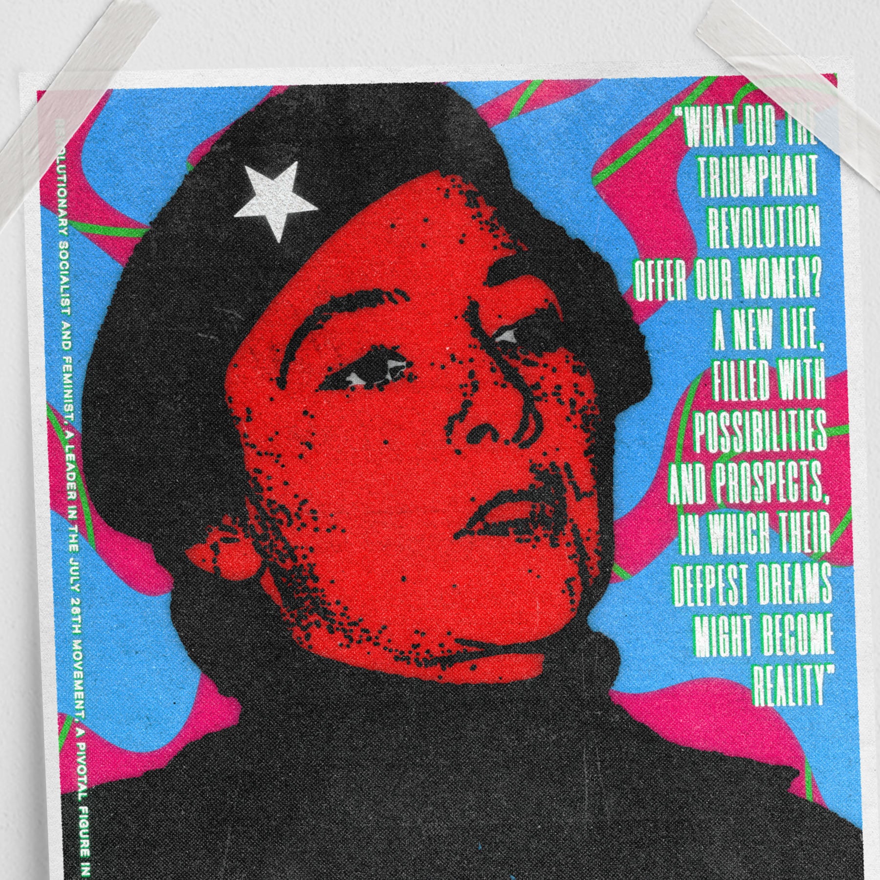 Vilma Espín (11 x 17 poster print)