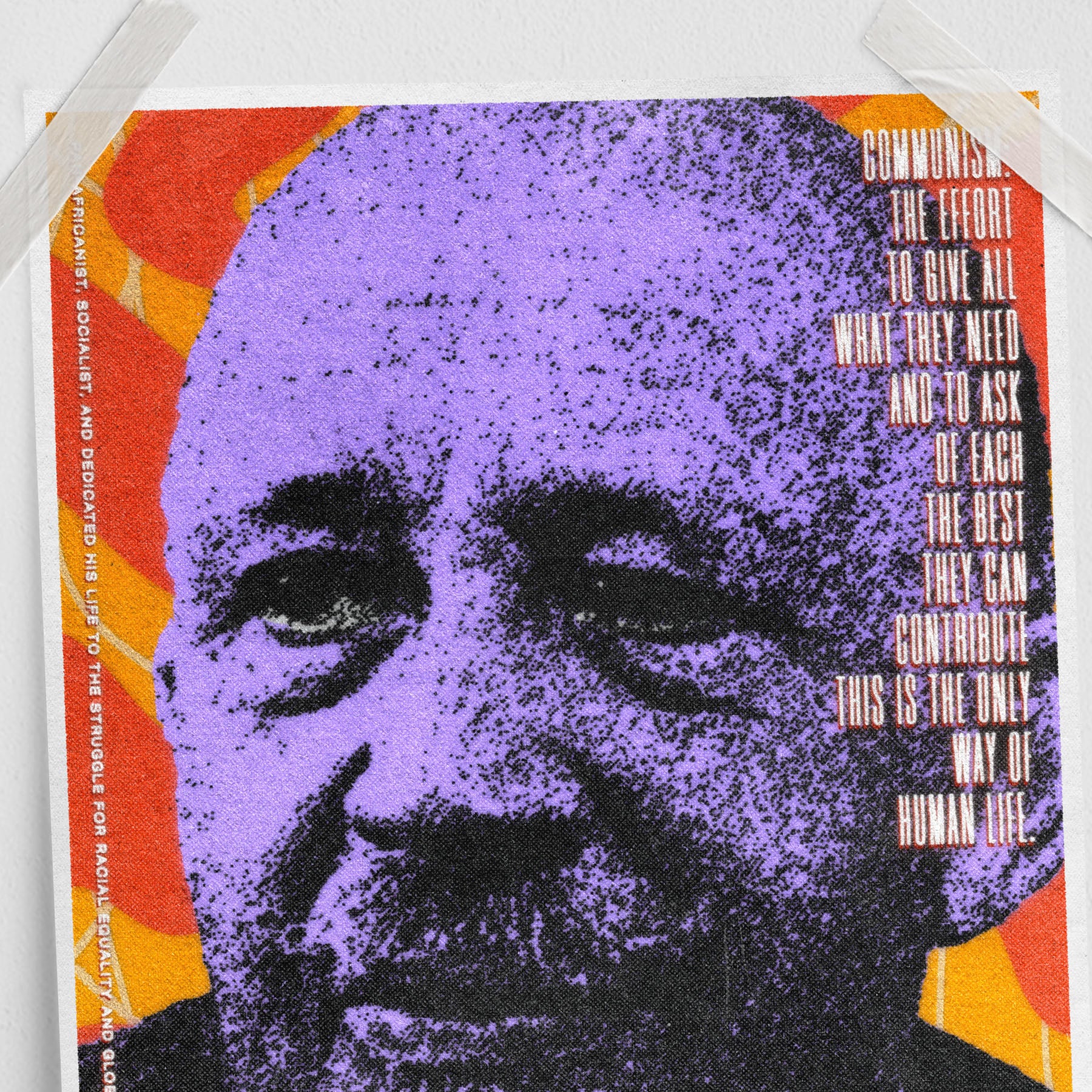 W.E.B. DuBois (11 x 17 poster print)