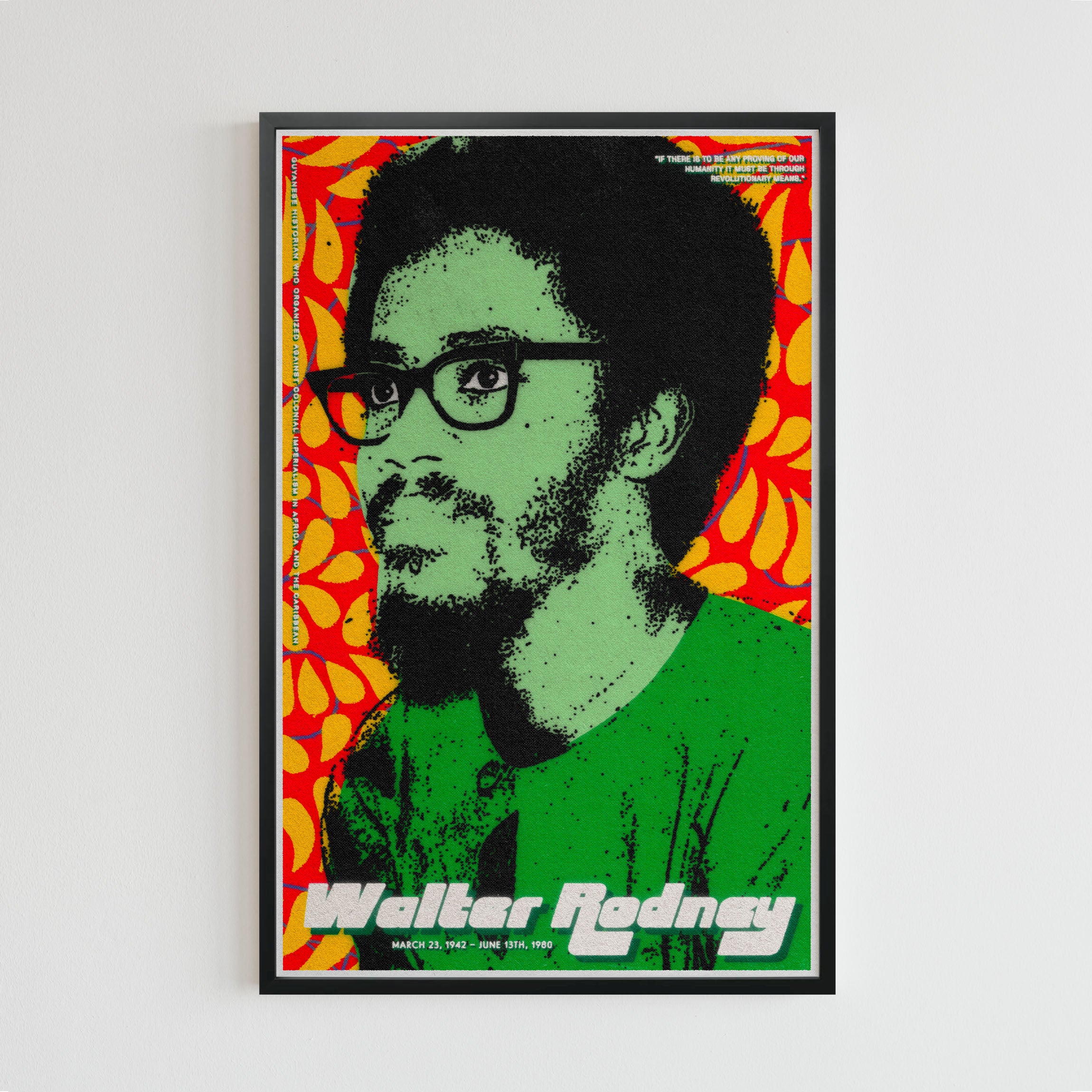 Walter Rodney (11 x 17 Poster print)