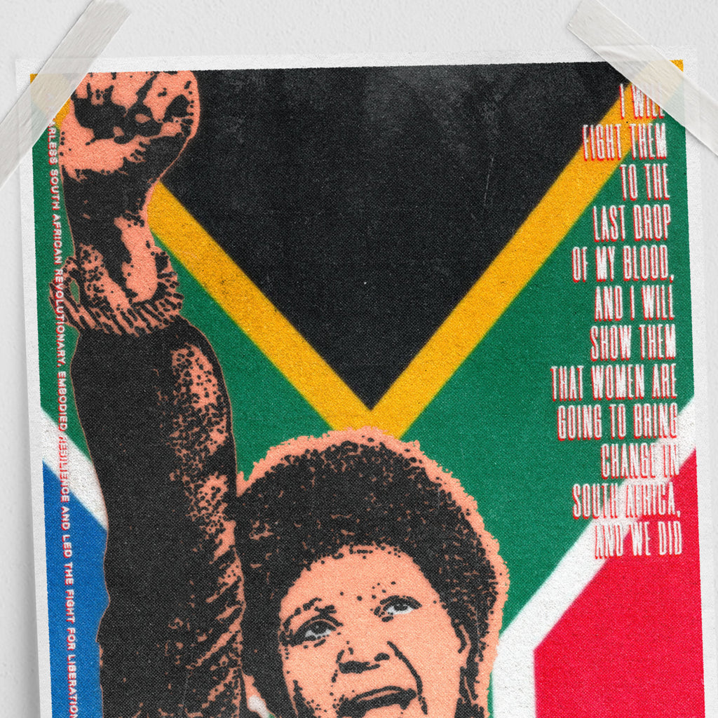 Winnie Madikizela Mandela (11 x 17 poster print)