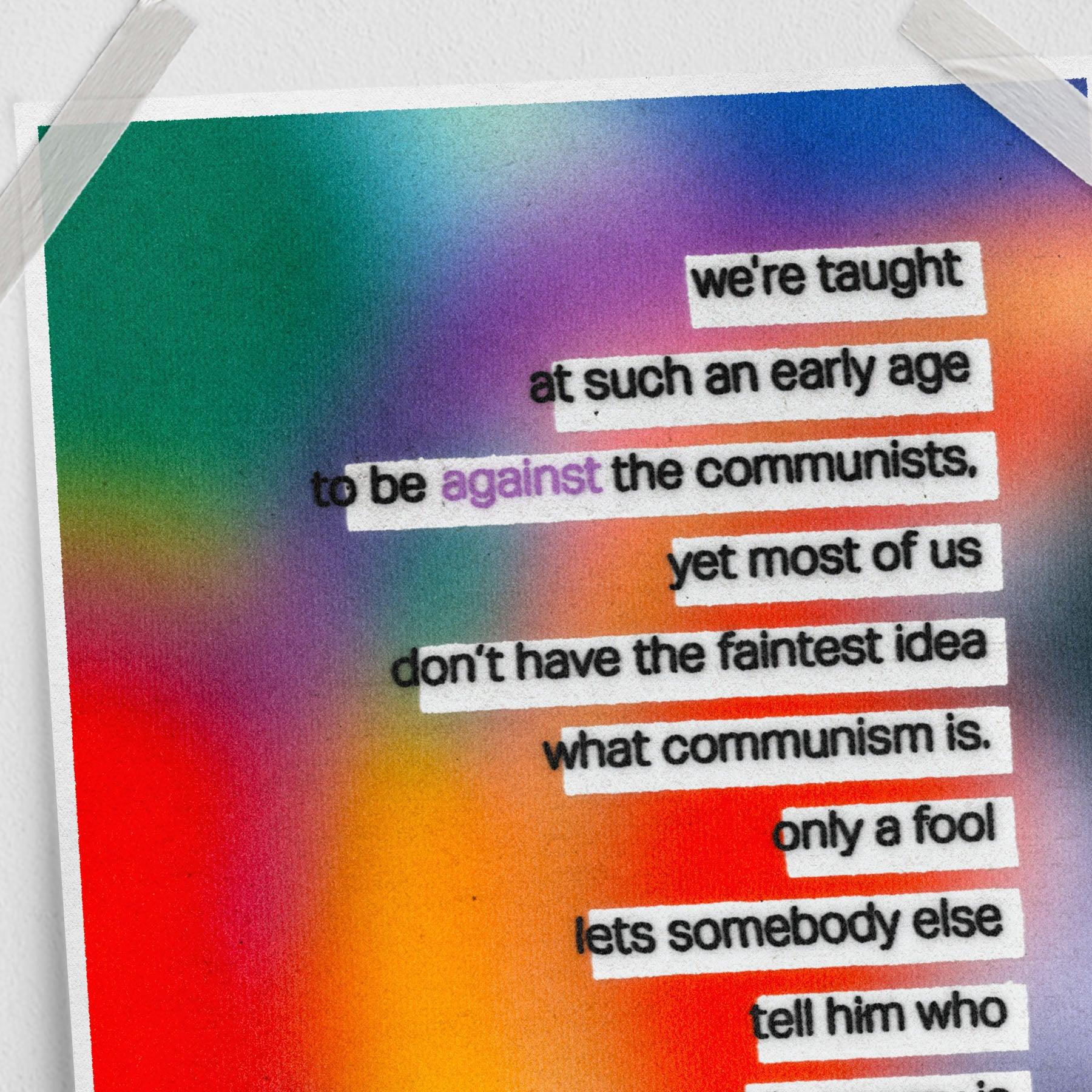 Assata quote (gradient)(11 x 17 Poster print) - Color Collective Press
