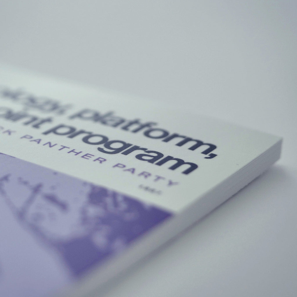 1967: Ideology, Platform, and 10-Point Program (Black Panther Party)