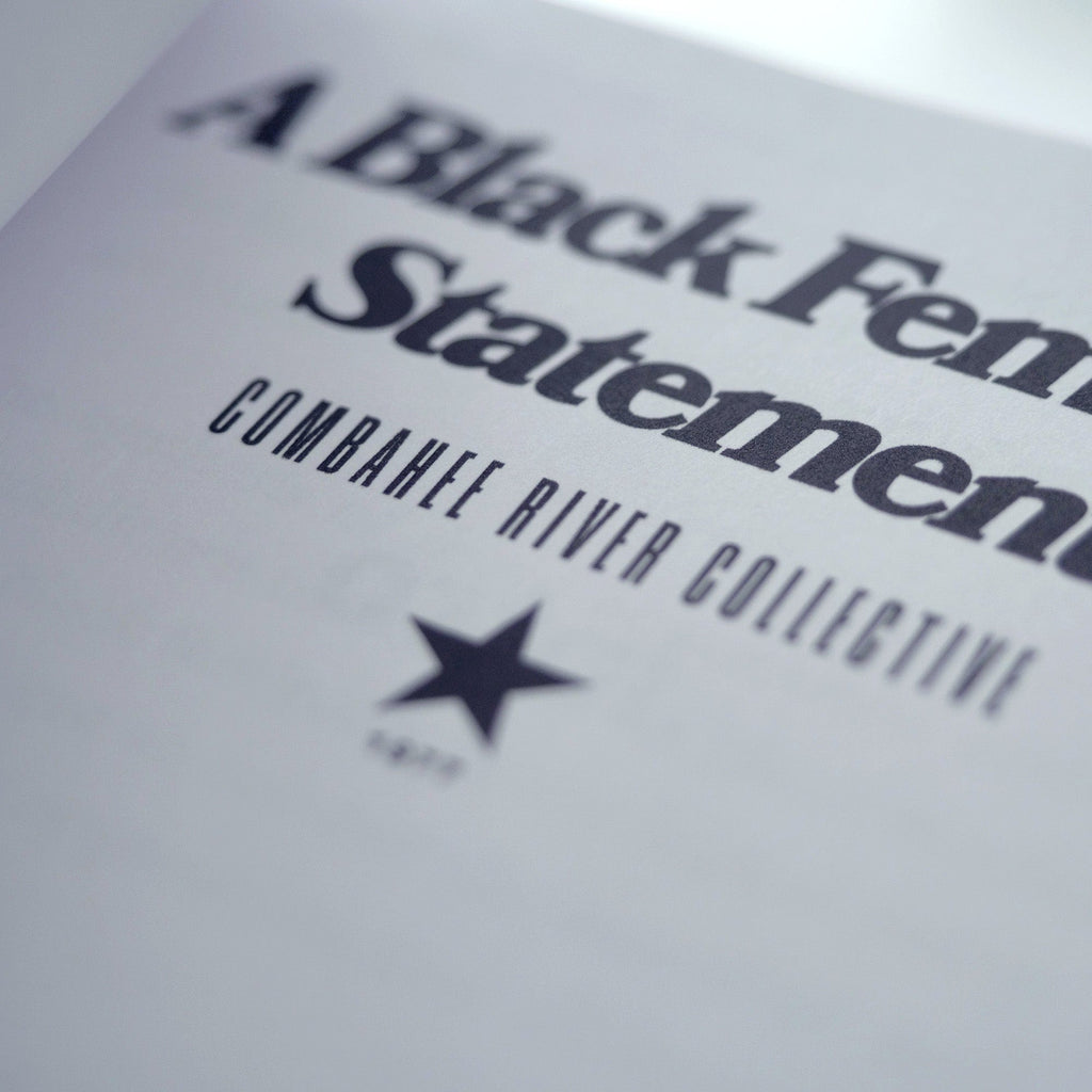 1977: A Black Feminist Statement (Combahee River Collective Statement)