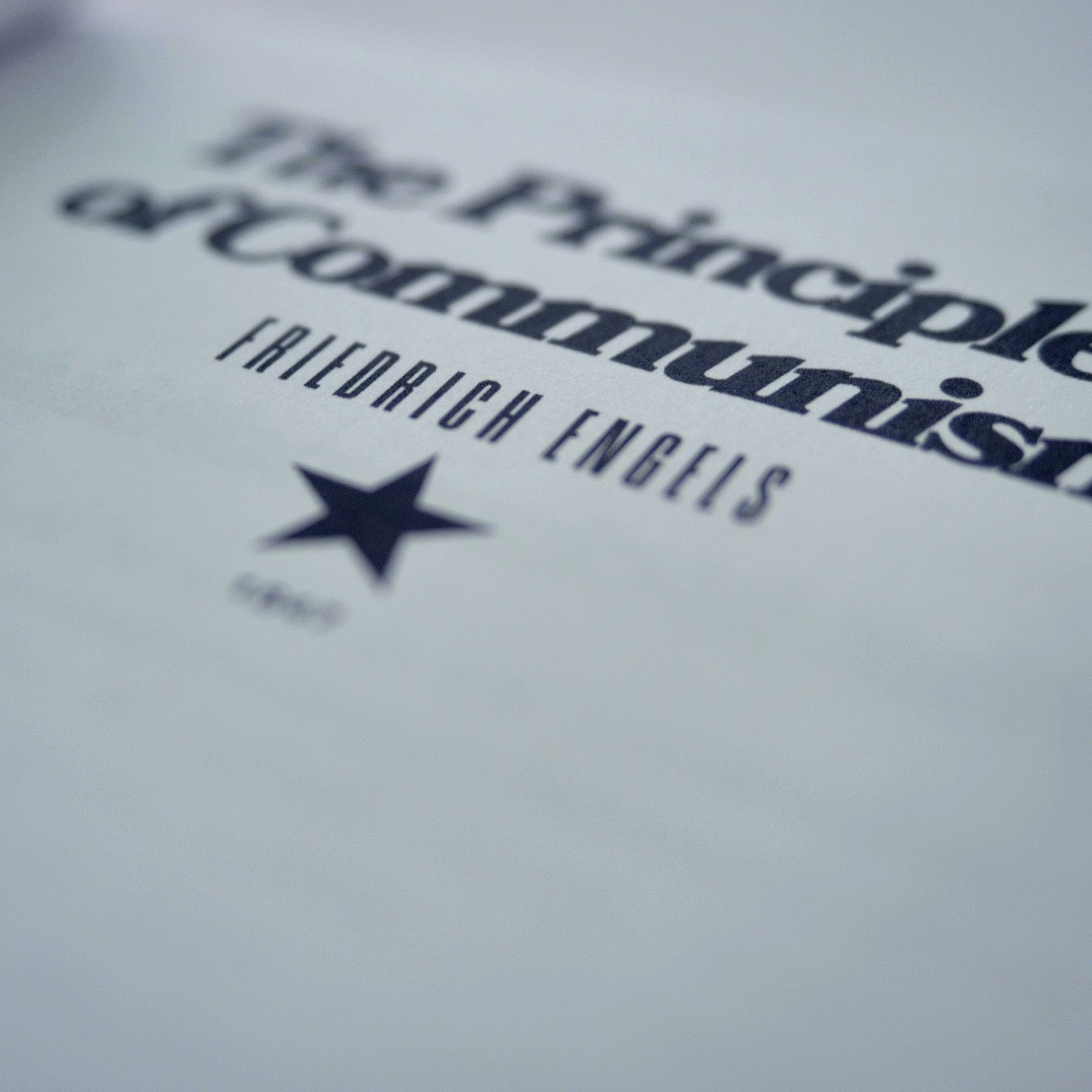 1847: The Principles of Communism (Frederich Engels)