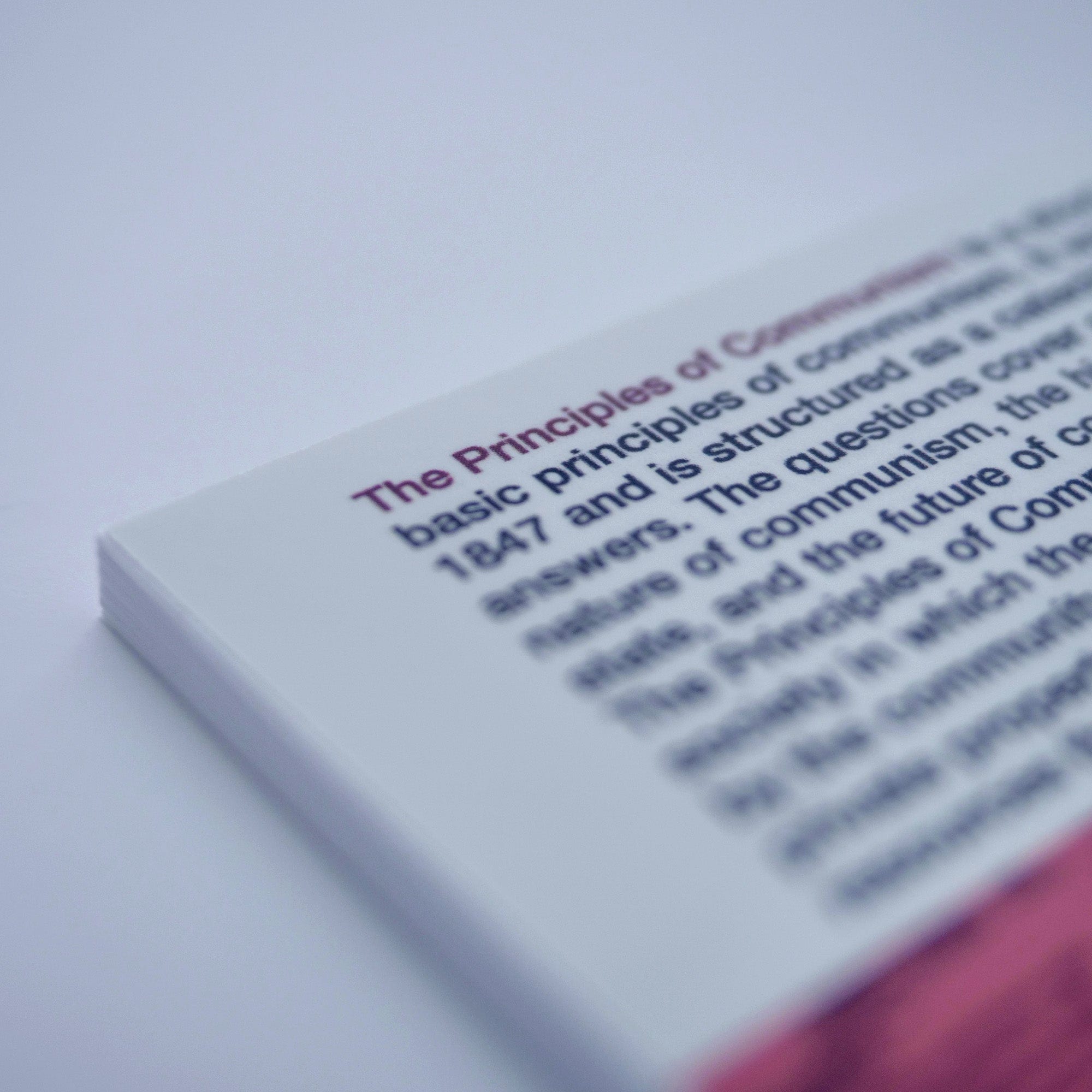 1847: The Principles of Communism (Frederich Engels)