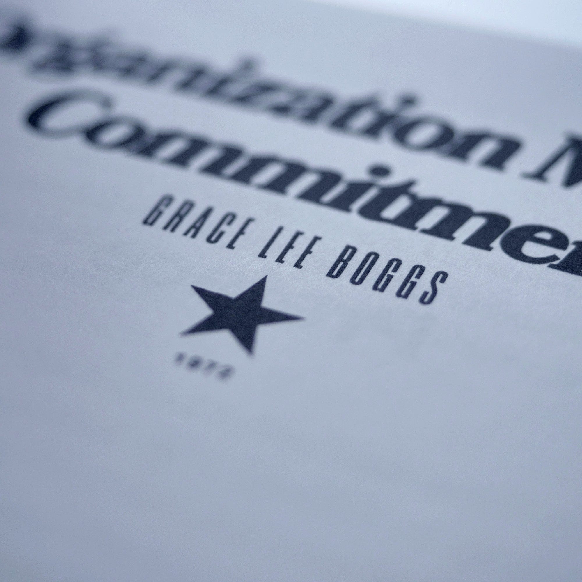 1972: Organization Means Commitment (Grace Lee Boggs)