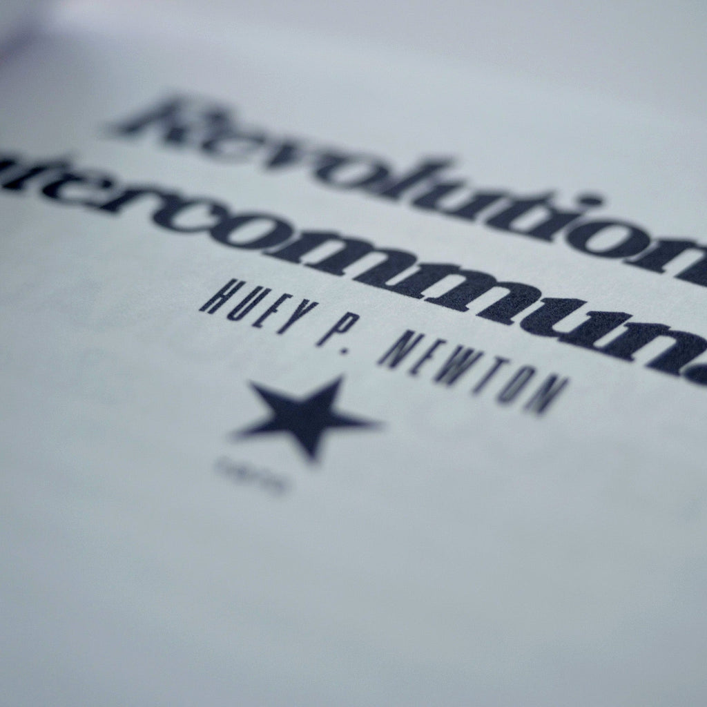 1970: Revolutionary Intercommunalism (Huey P. Newton)