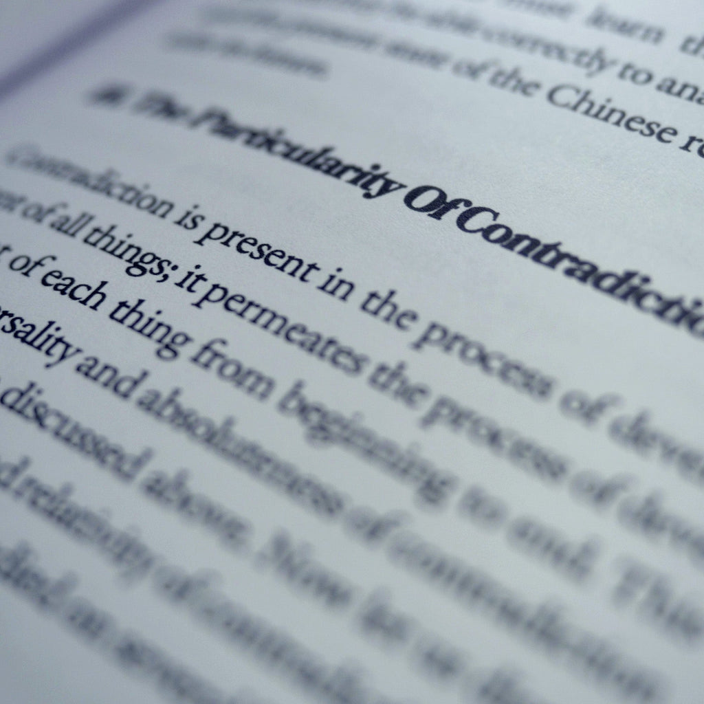 1937: On Practice & Contradiction (Mao Zedong)