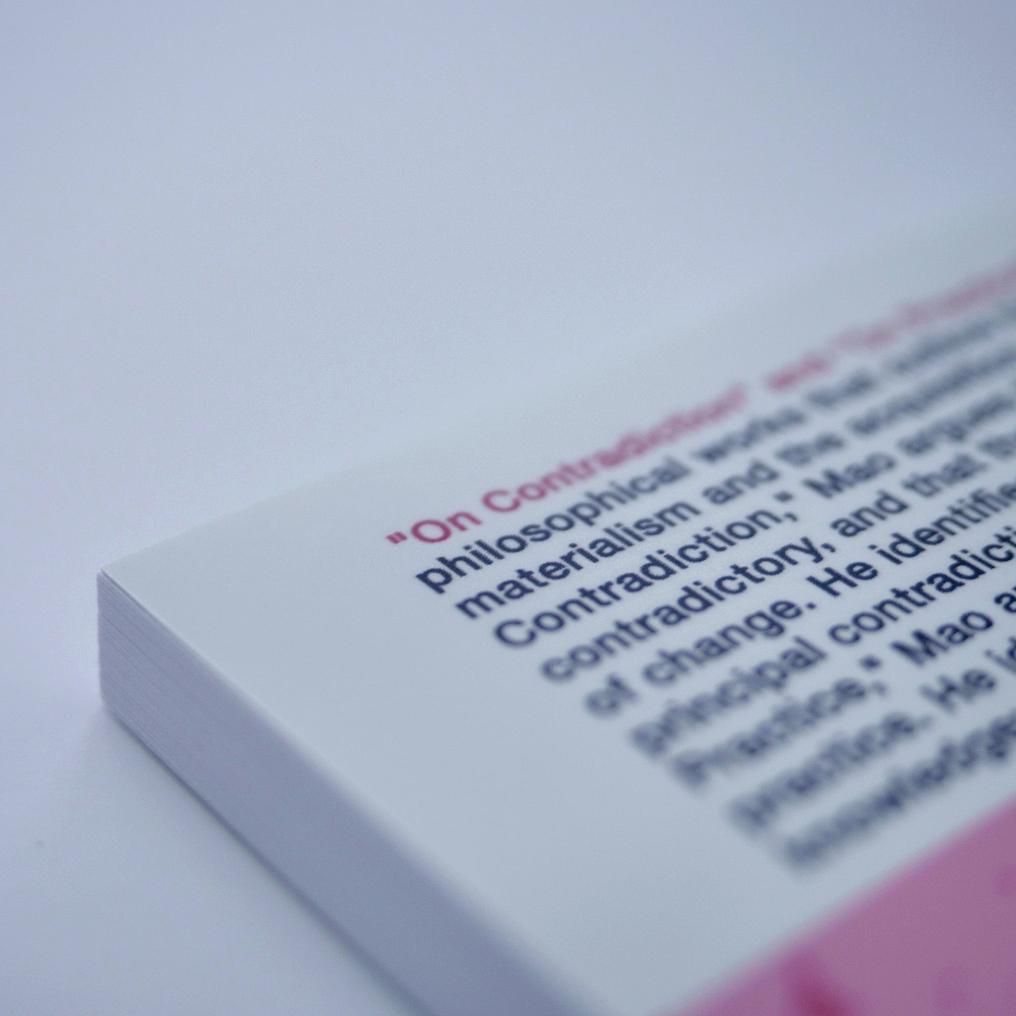 1937: On Practice & Contradiction (Mao Zedong)