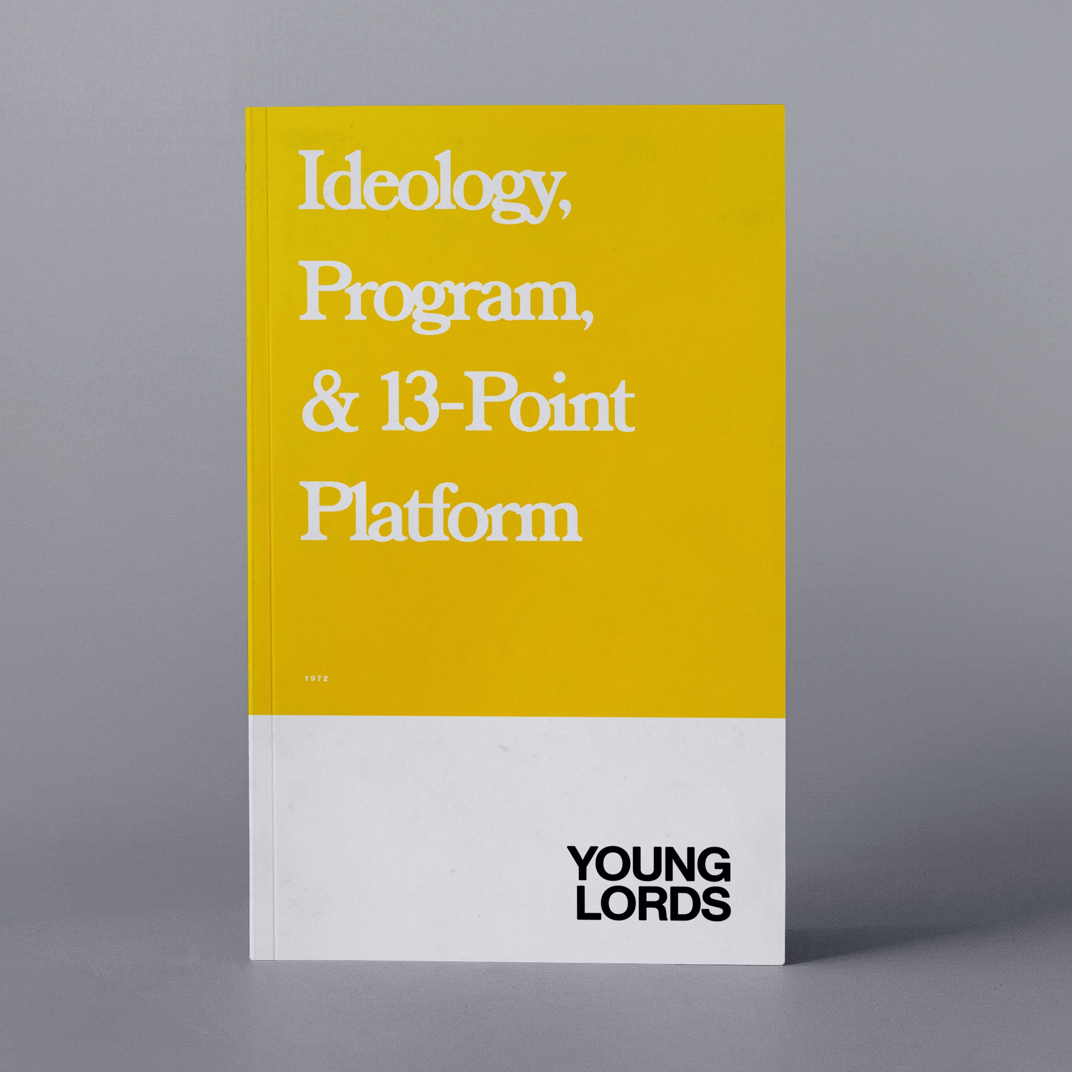 1970: Ideology and 13-Point Program (Young Lords Party)