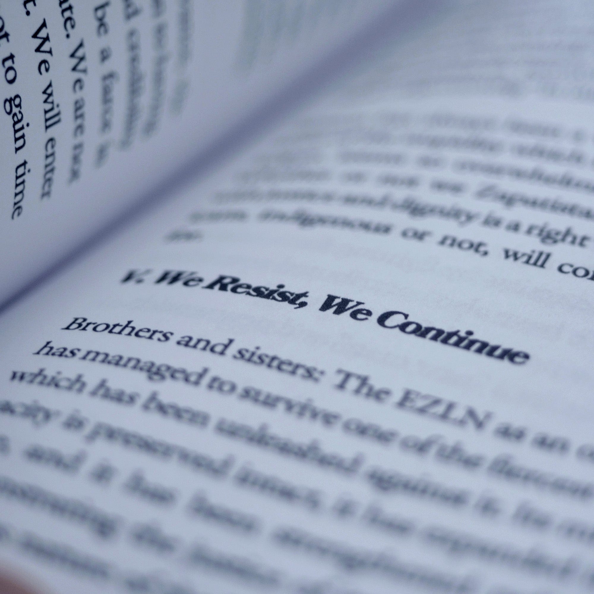 Six Declarations of the Lacandon Jungle (Zapatistas)