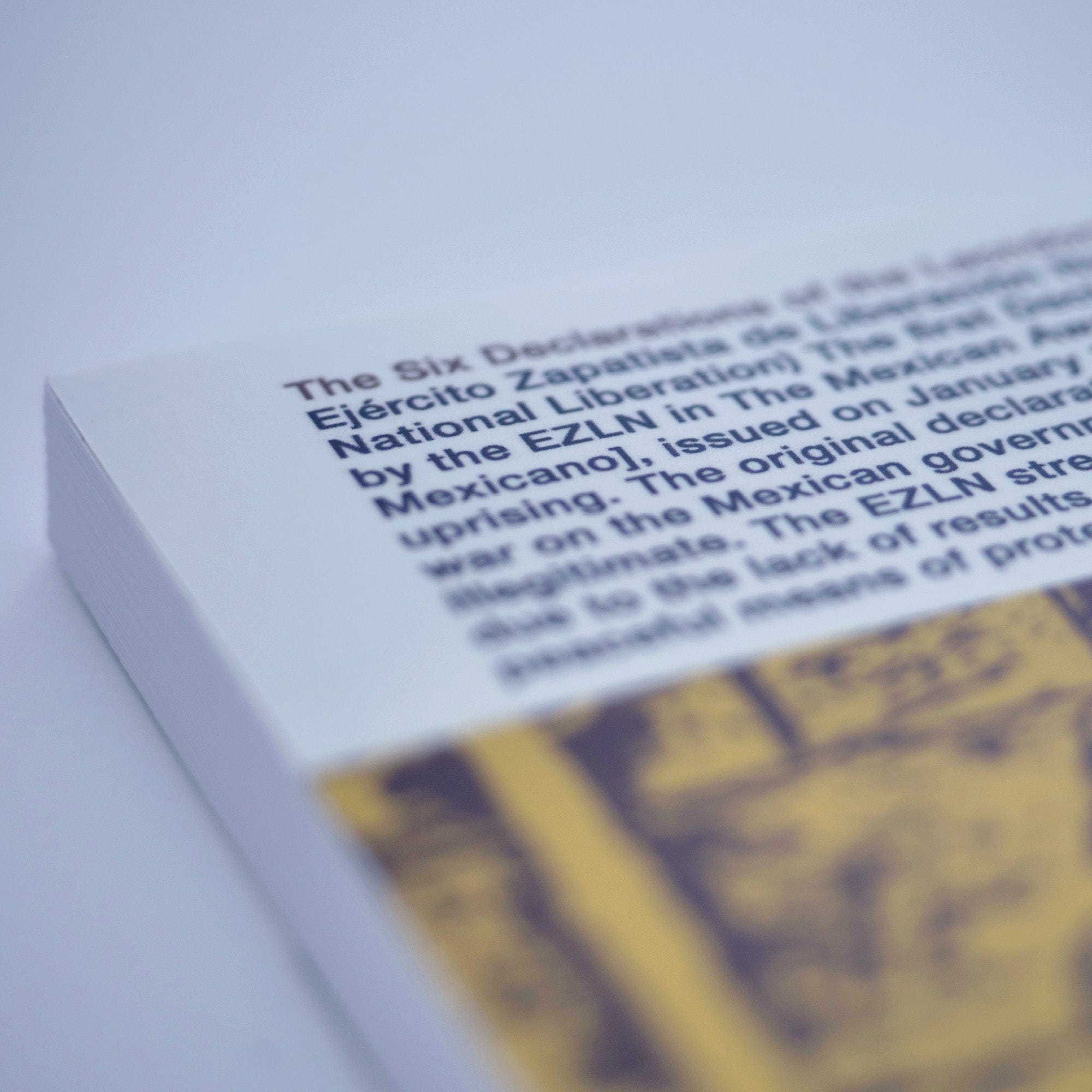 Six Declarations of the Lacandon Jungle (Zapatistas)