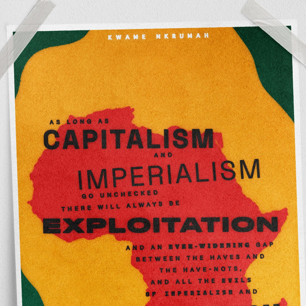 Kwame Nkrumah (quote) | 11x17 poster print