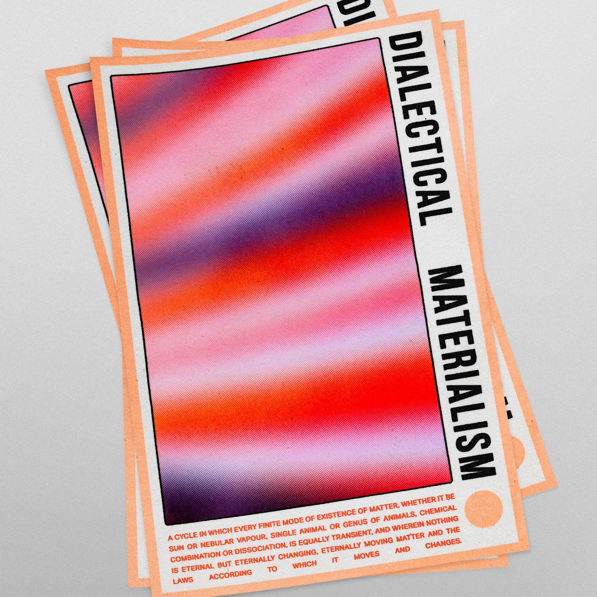 Dialectical Materialism (11 x 17 Poster print) - Color Collective Press