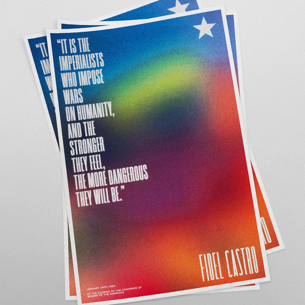 Fidel Castro QUOTE (11 x 17 Poster print)