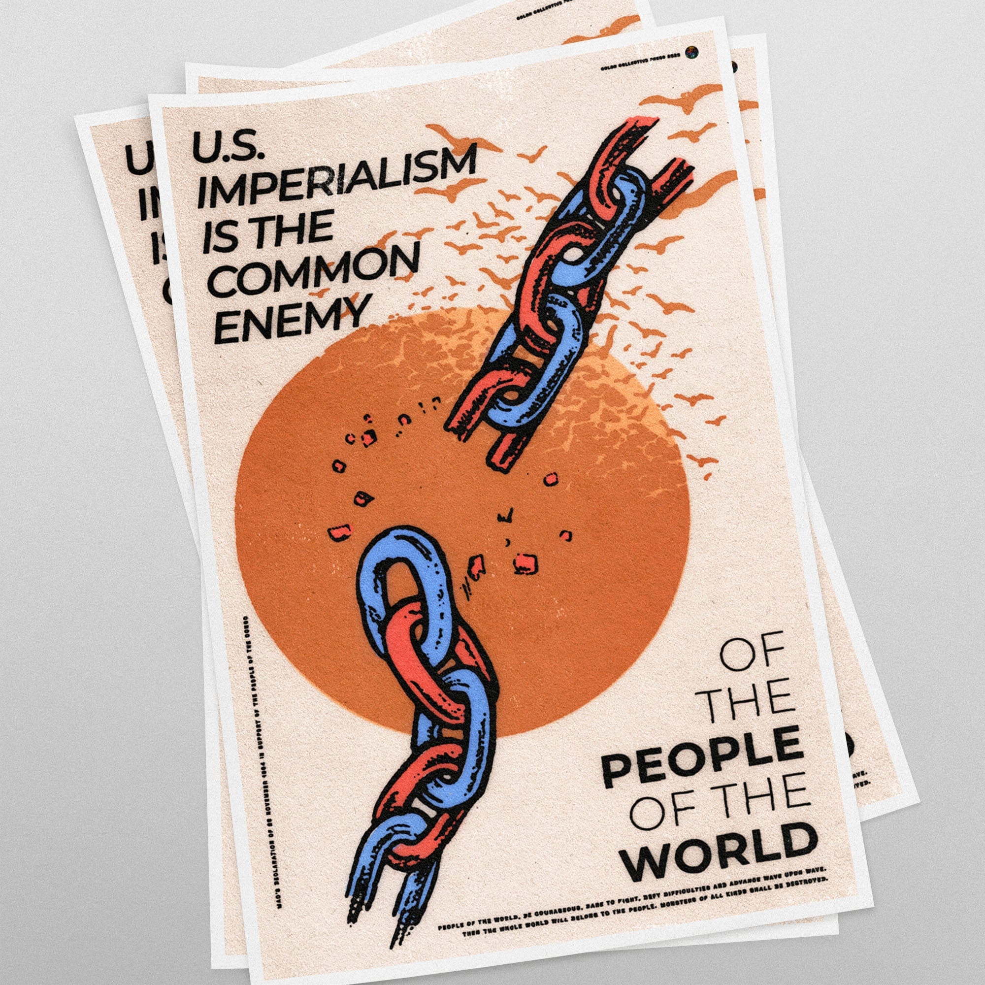 Imperialism: the Common Enemy (11 x 17 Poster print)
